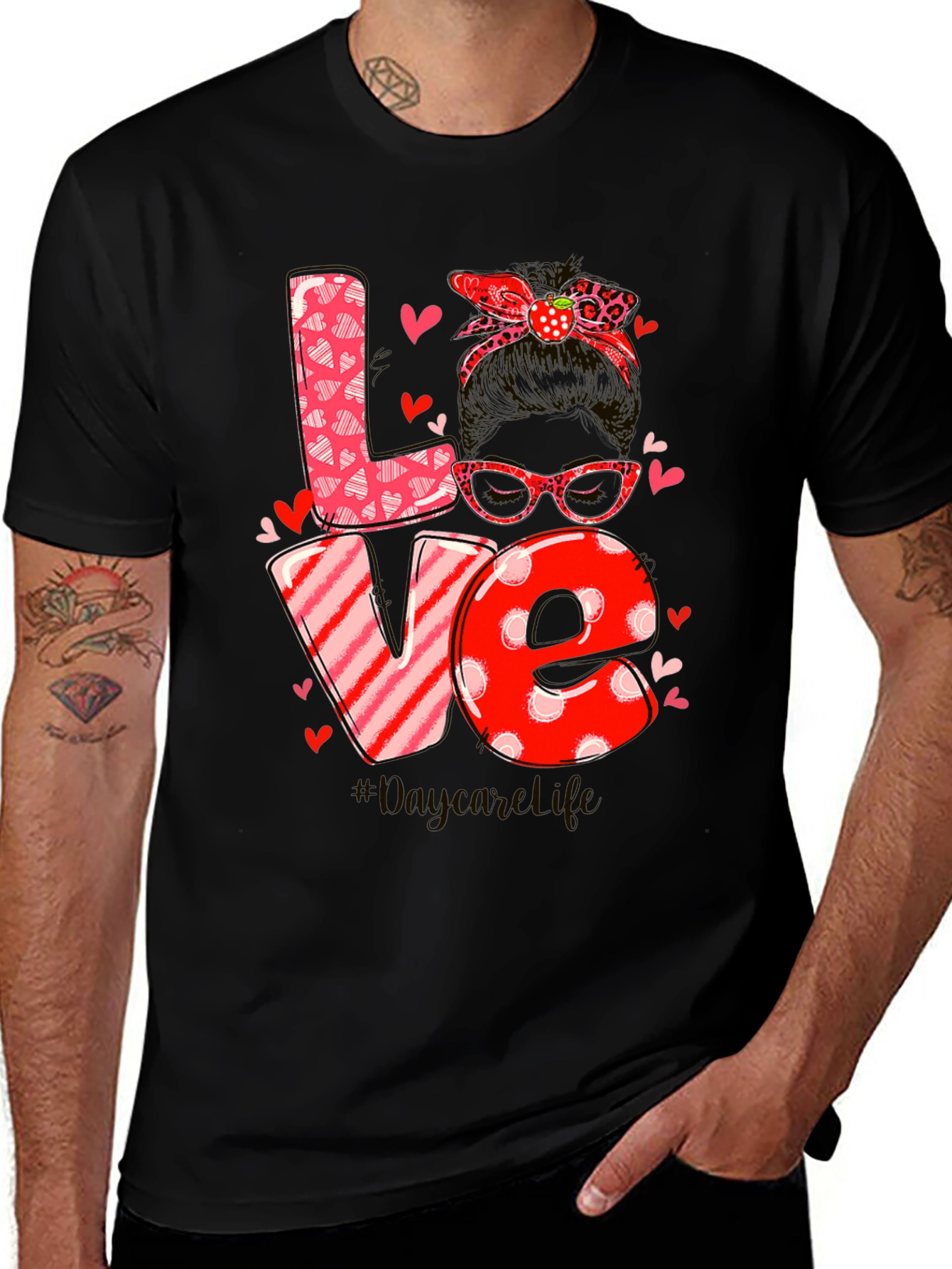 Variant 10 of Love Daycare Valentine's Day T-Shirt
