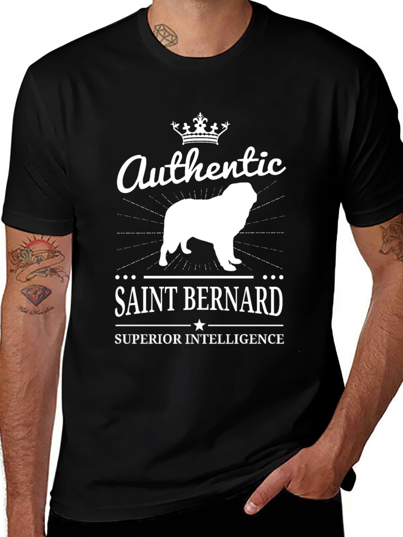 Authentic Saint Bernard T-Shirt