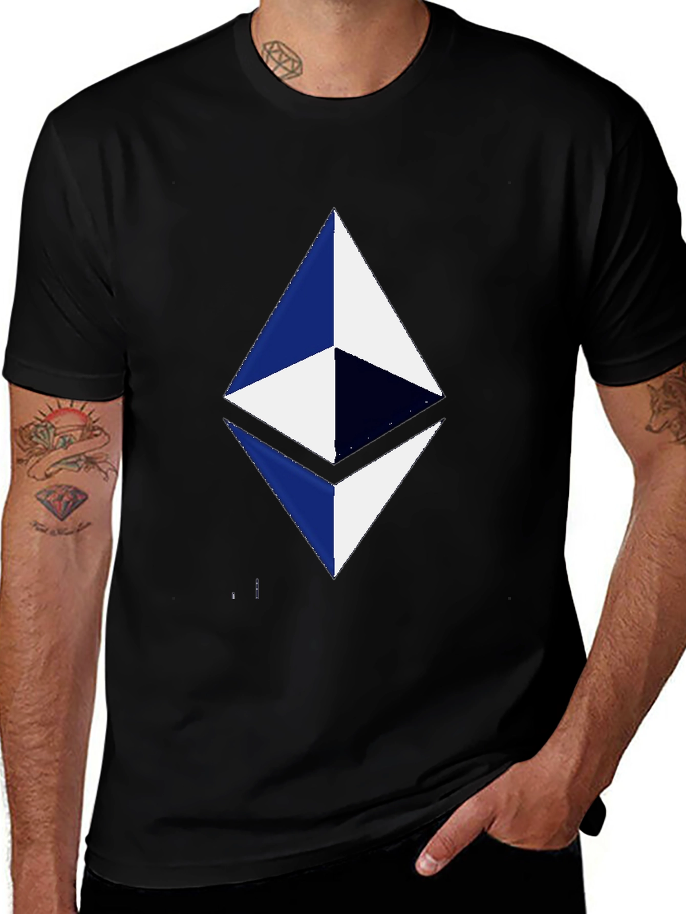 Ethereum Crypto Black T-Shirt