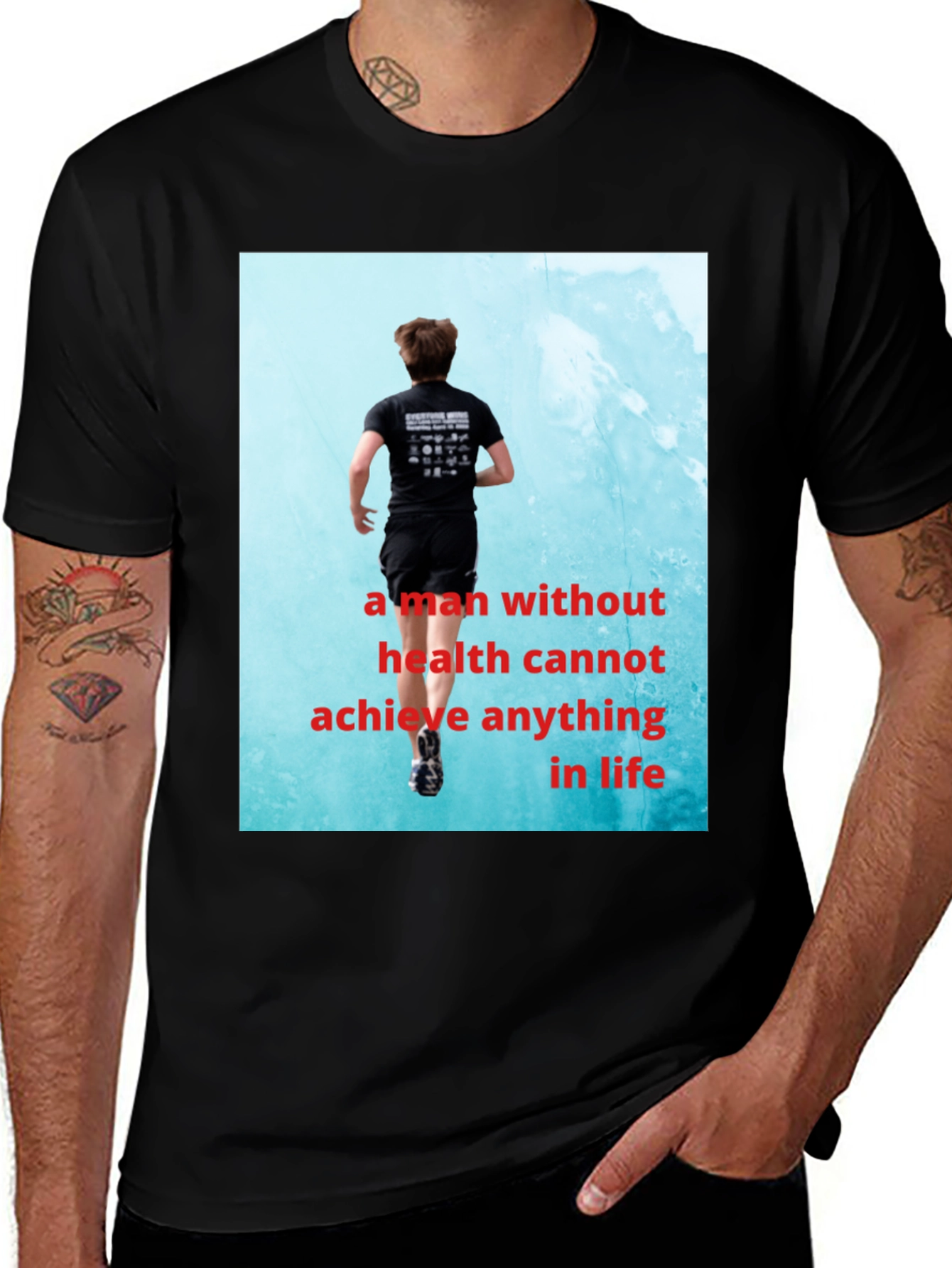 Variant 16 of Health Motivation T-Shirt