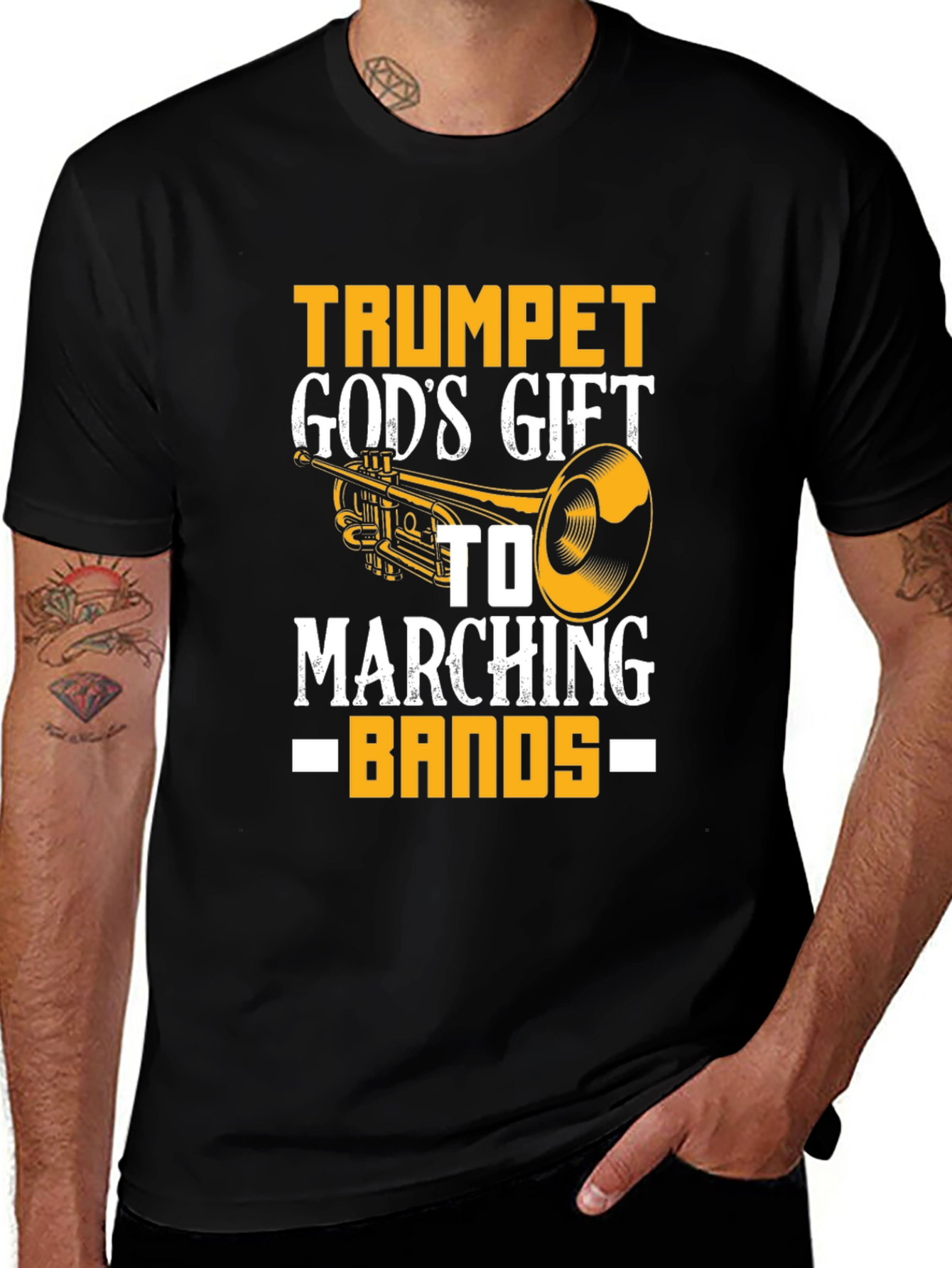 Variant 6 of Trumpet God's Gift to Marching Bands T-Shirt