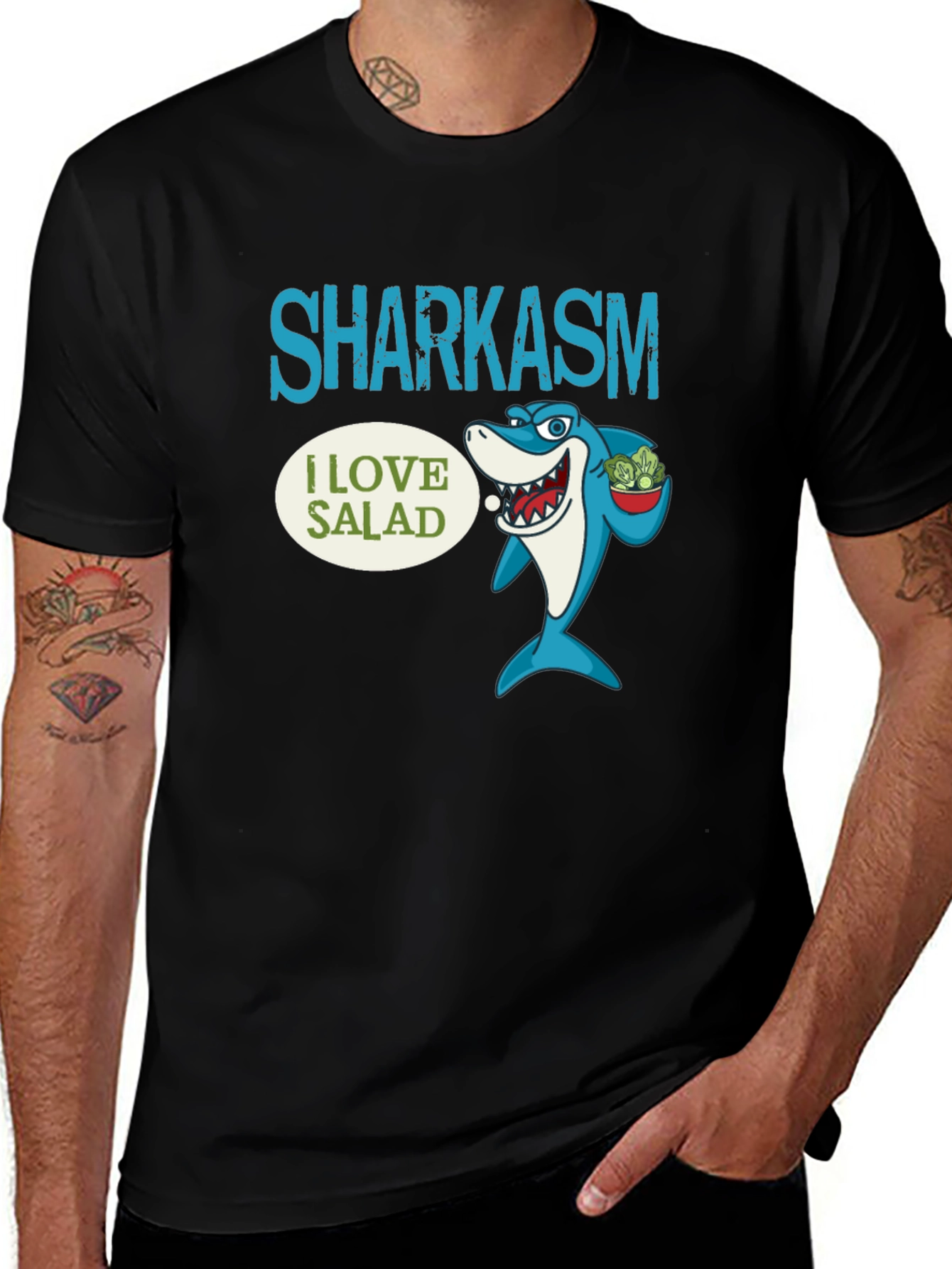 Sharkasm Salad Lover T-Shirt