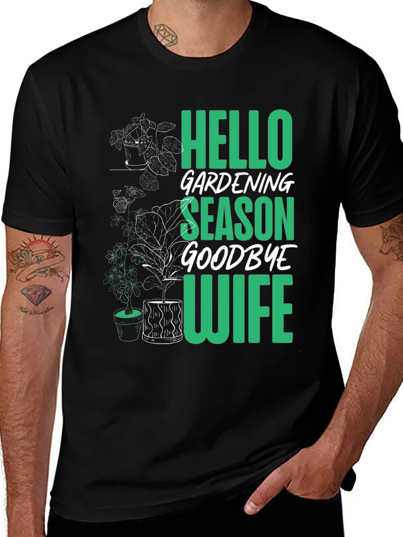 Variant 17 of Hello Gardening Season T-Shirt