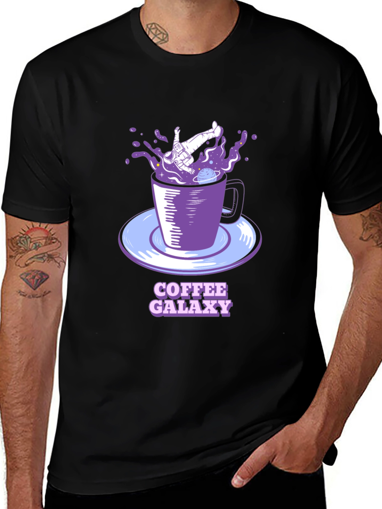 Variant 13 of Coffee Galaxy T-Shirt