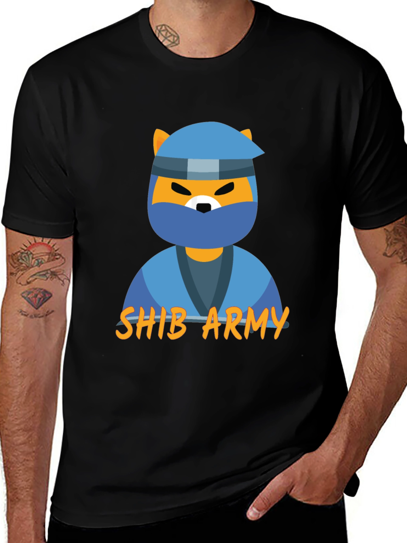 Shiba Inu Ninja T-Shirt - Crypto Shib Army Tee