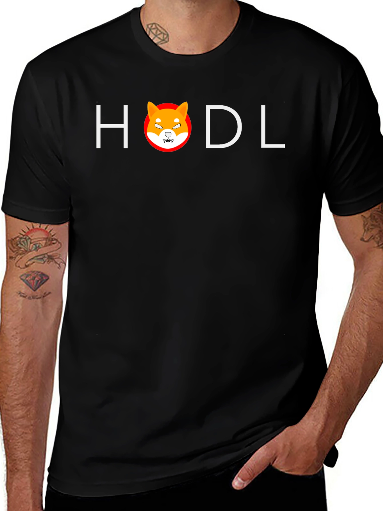 HODL Shiba Inu Crypto Tee