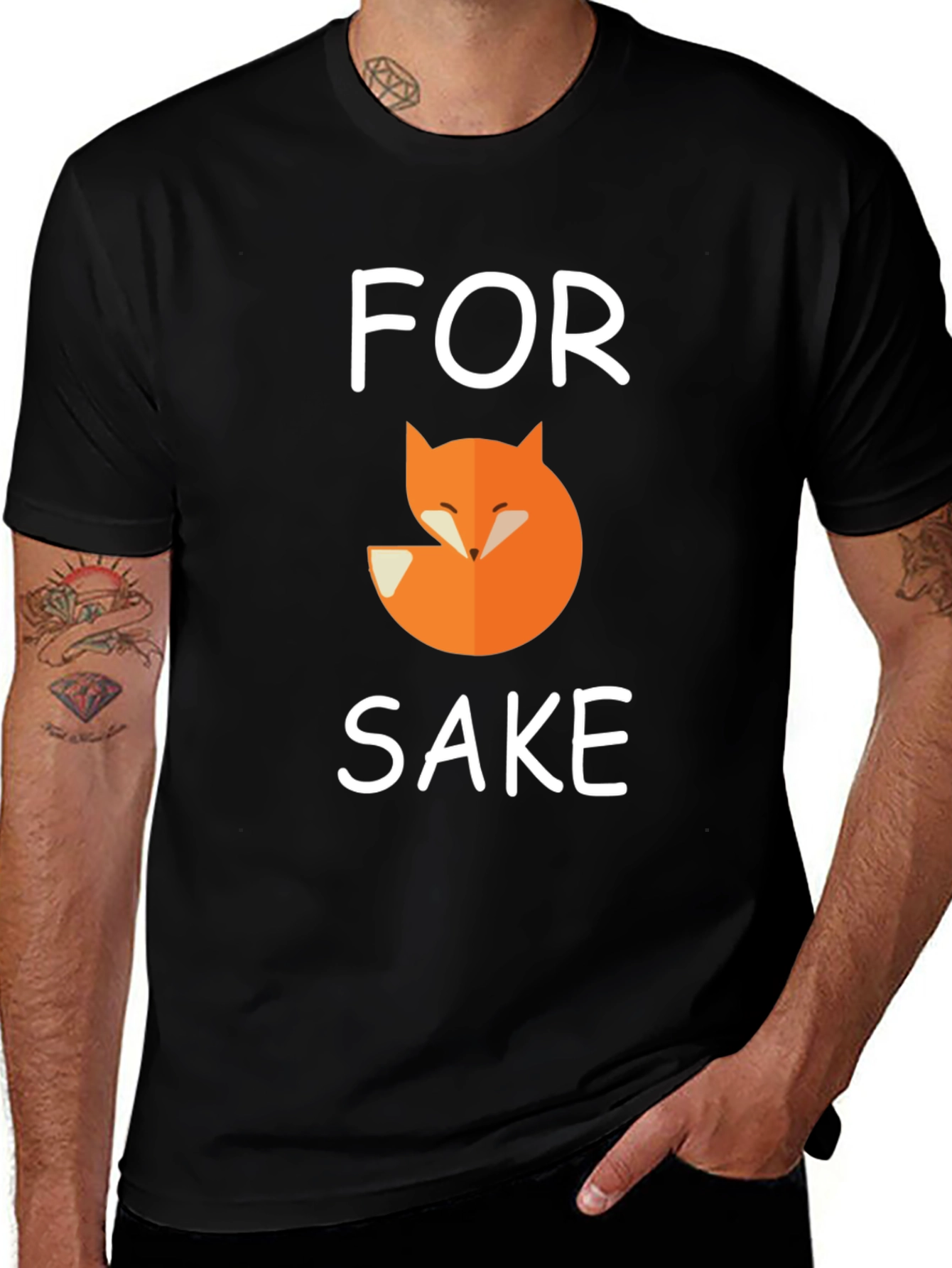Variant 13 of For Fox Sake T-Shirt Funny Graphic Tee