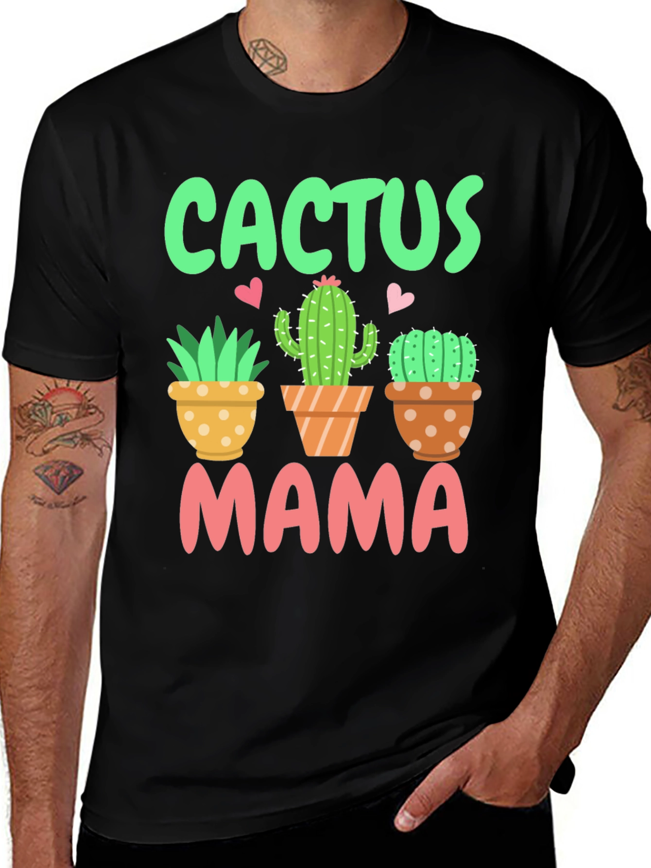 Variant 6 of Cactus Mama Graphic Tee
