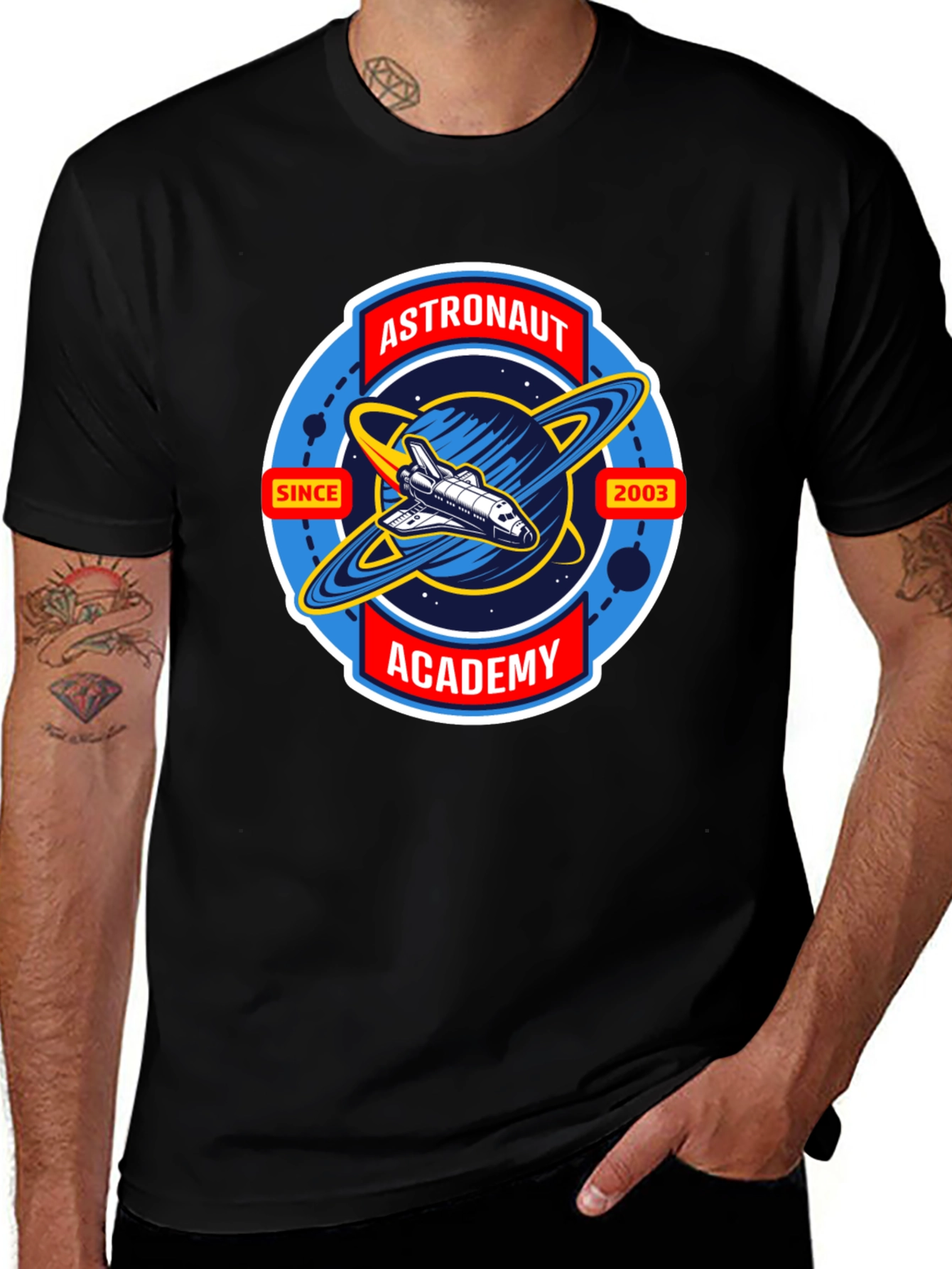 Variant 29 of Astronaut Academy Since 2003 Graphic T-Shirt