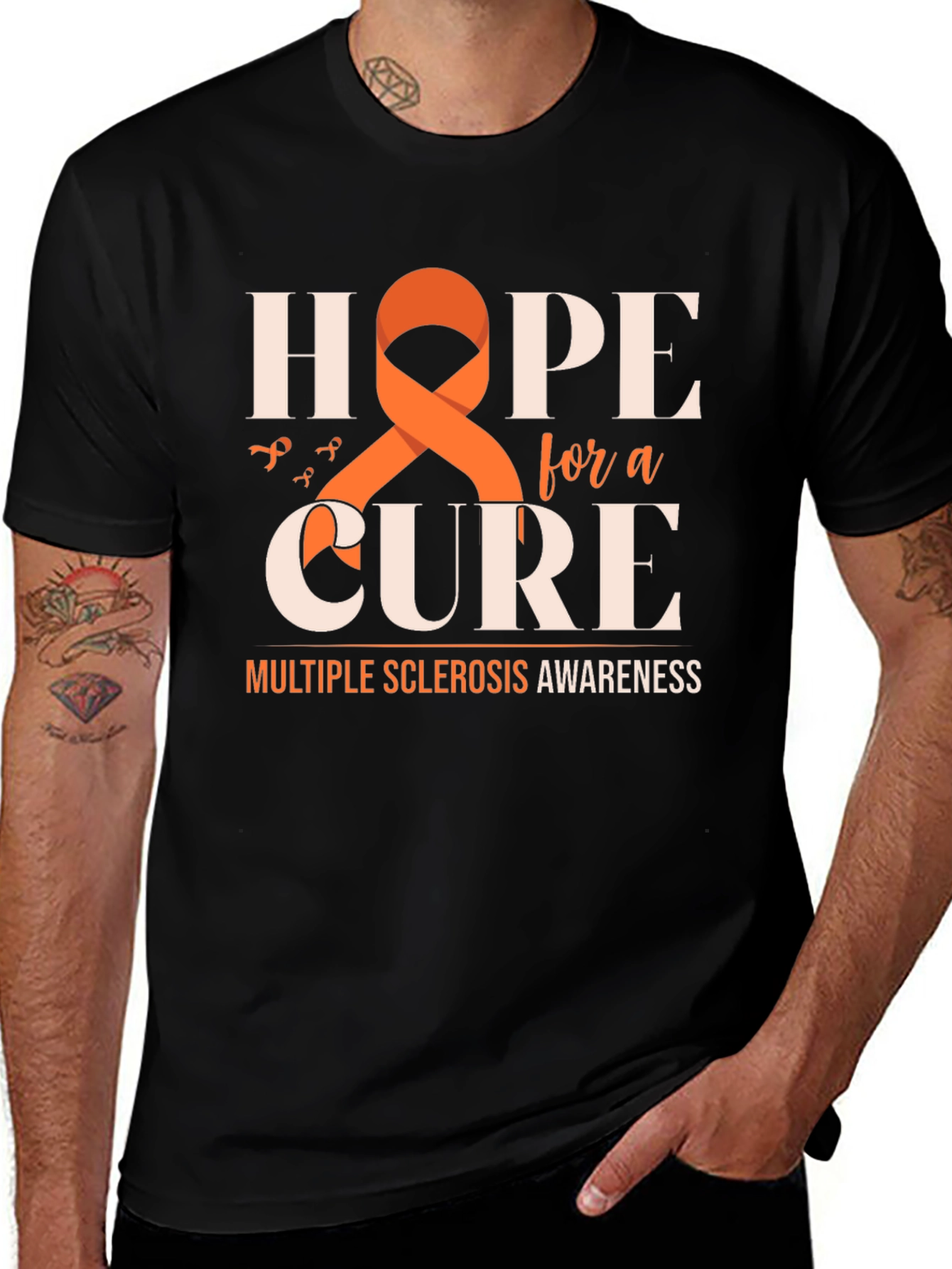 MS Awareness Hope for a Cure Tee