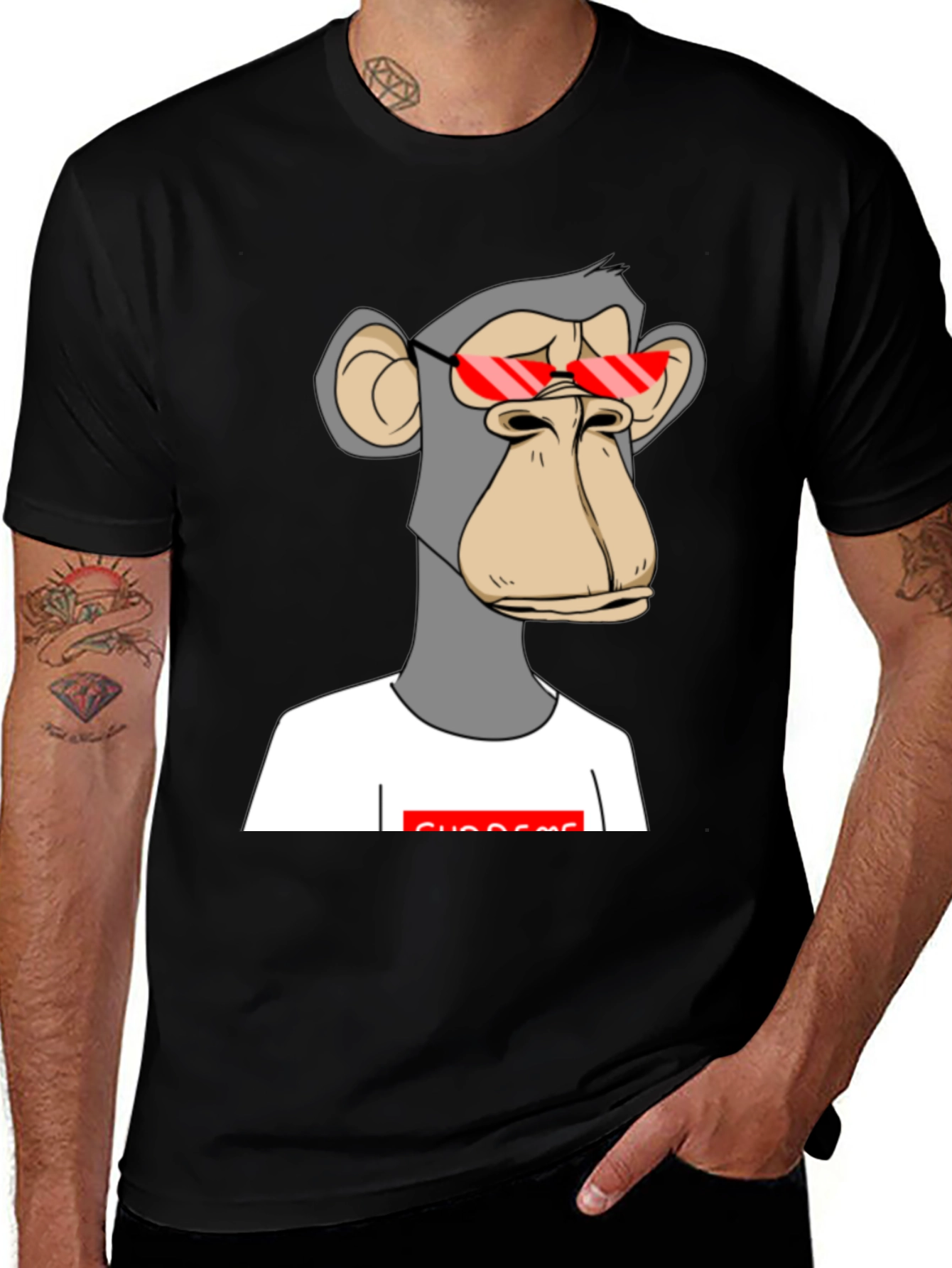 Bored Ape NFT T-Shirt - Streetwear Style