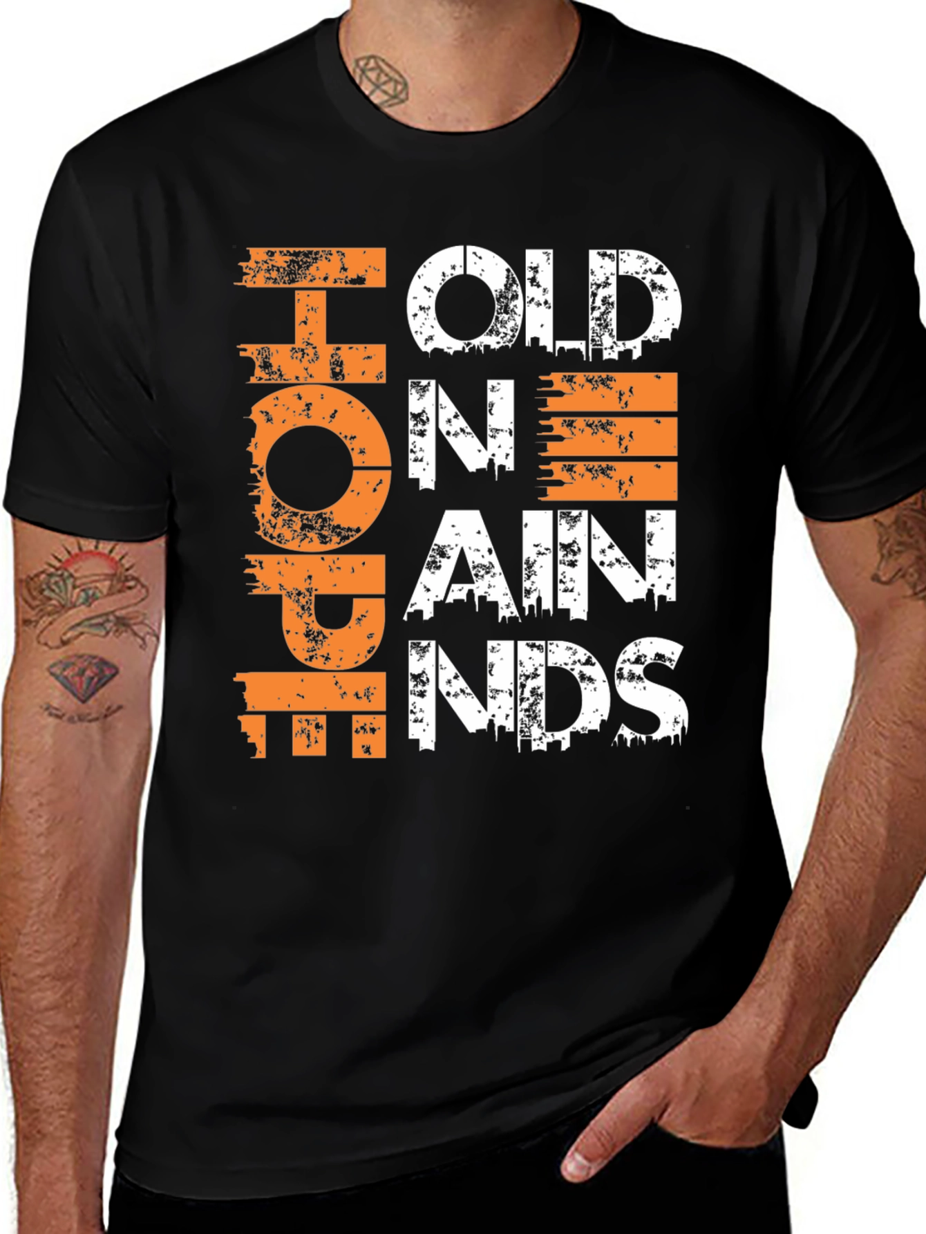 Variant 30 of Hold On Pain Ends Graphic T-Shirt