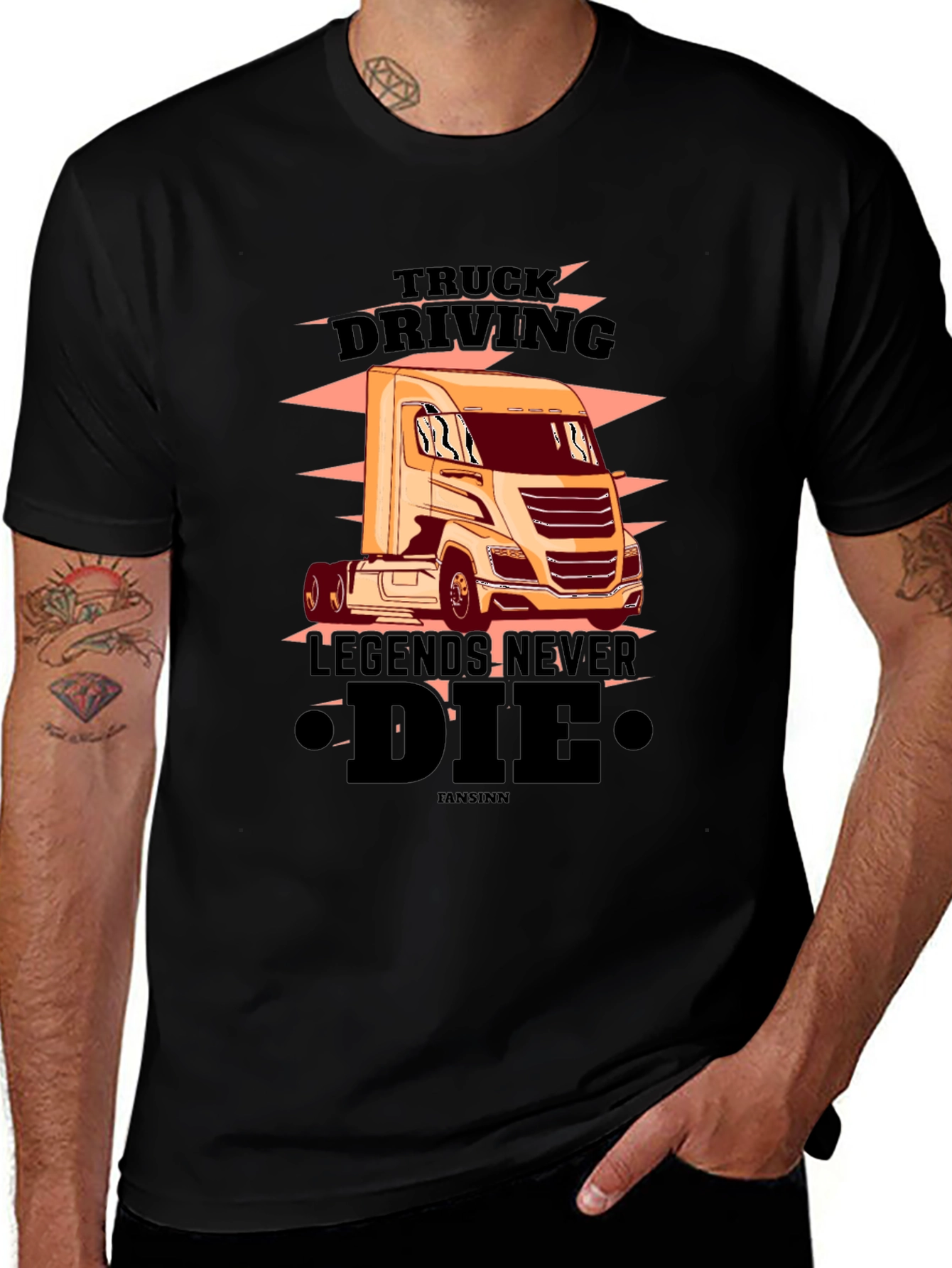Variant 23 of Truck Driving Legends T-Shirt - Bold Graphic Tee