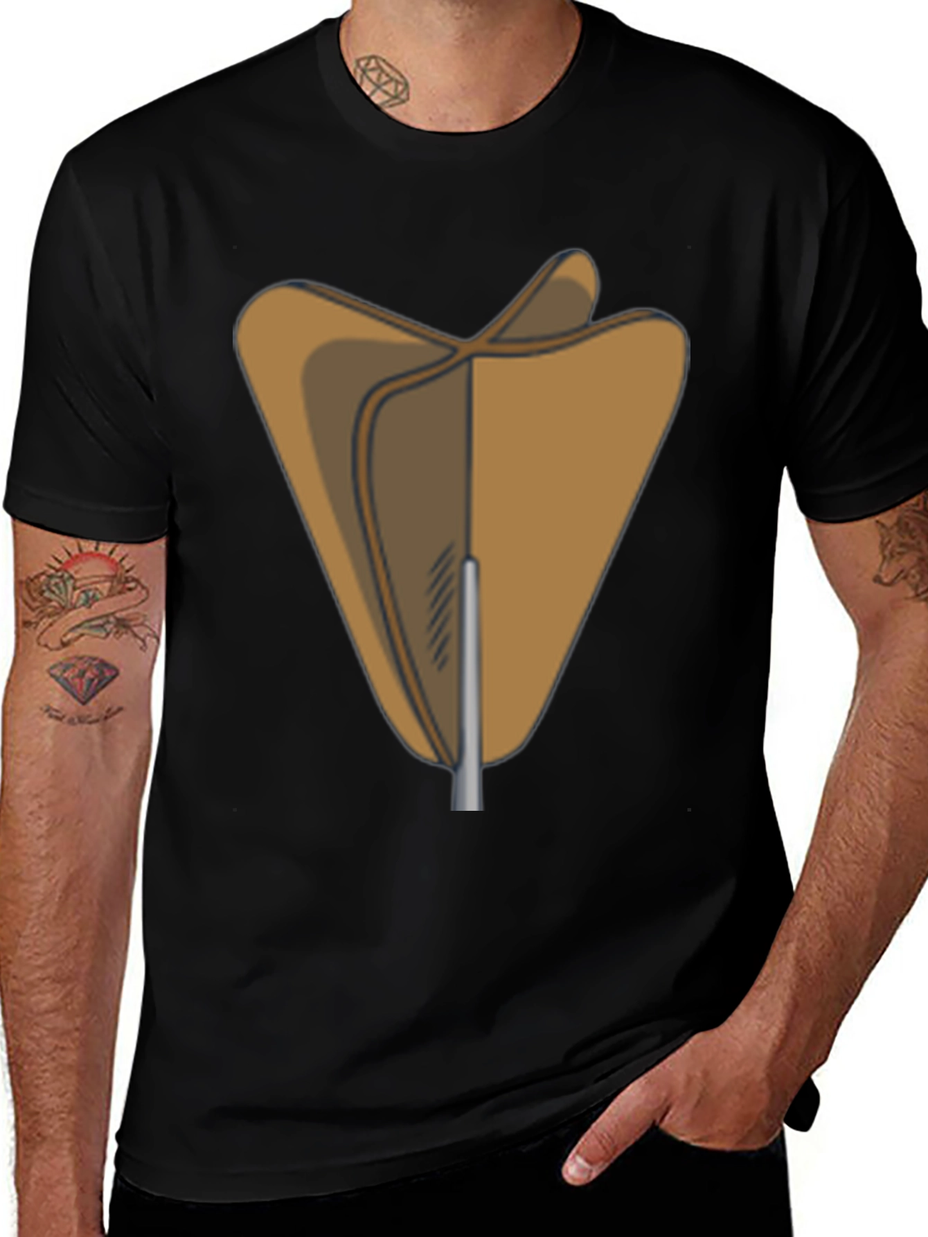 Variant 19 of Abstract Modern Art Graphic T-Shirt