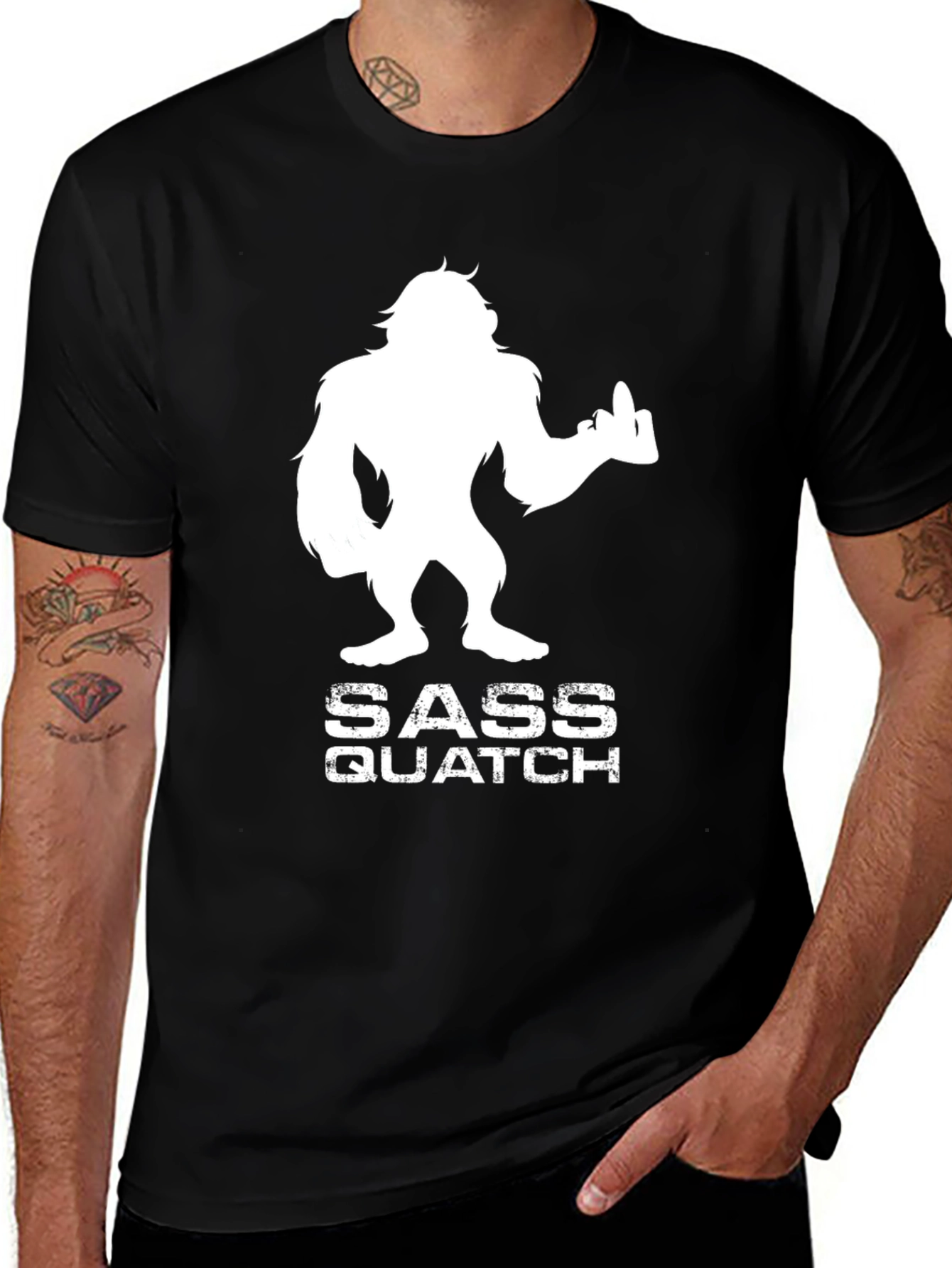 Variant 10 of Sassquatch Funny Graphic T-Shirt