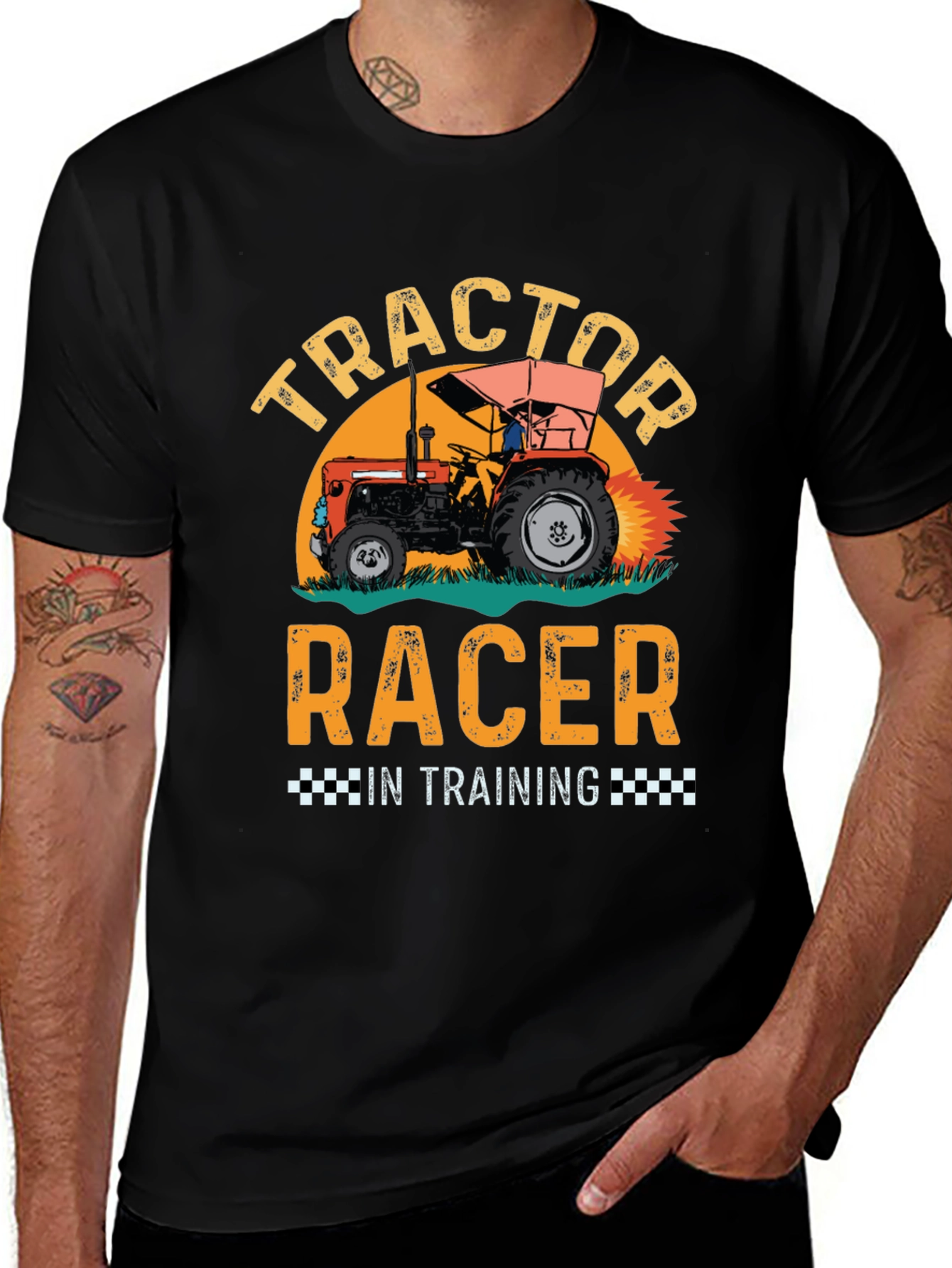 Tractor Racer T-Shirt - In Training