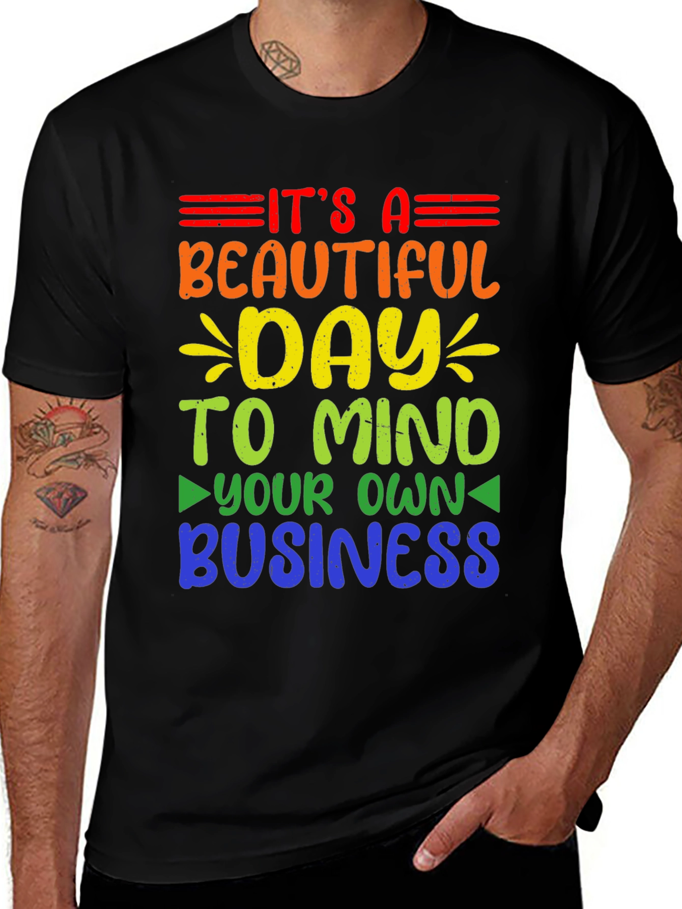 Variant 9 of Mind Your Business Graphic Tee