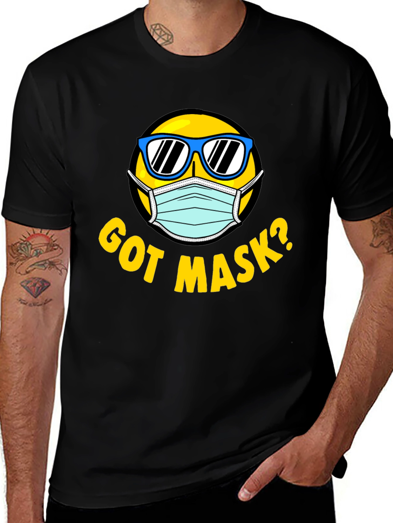 Variant 19 of Got Mask? Graphic T-Shirt