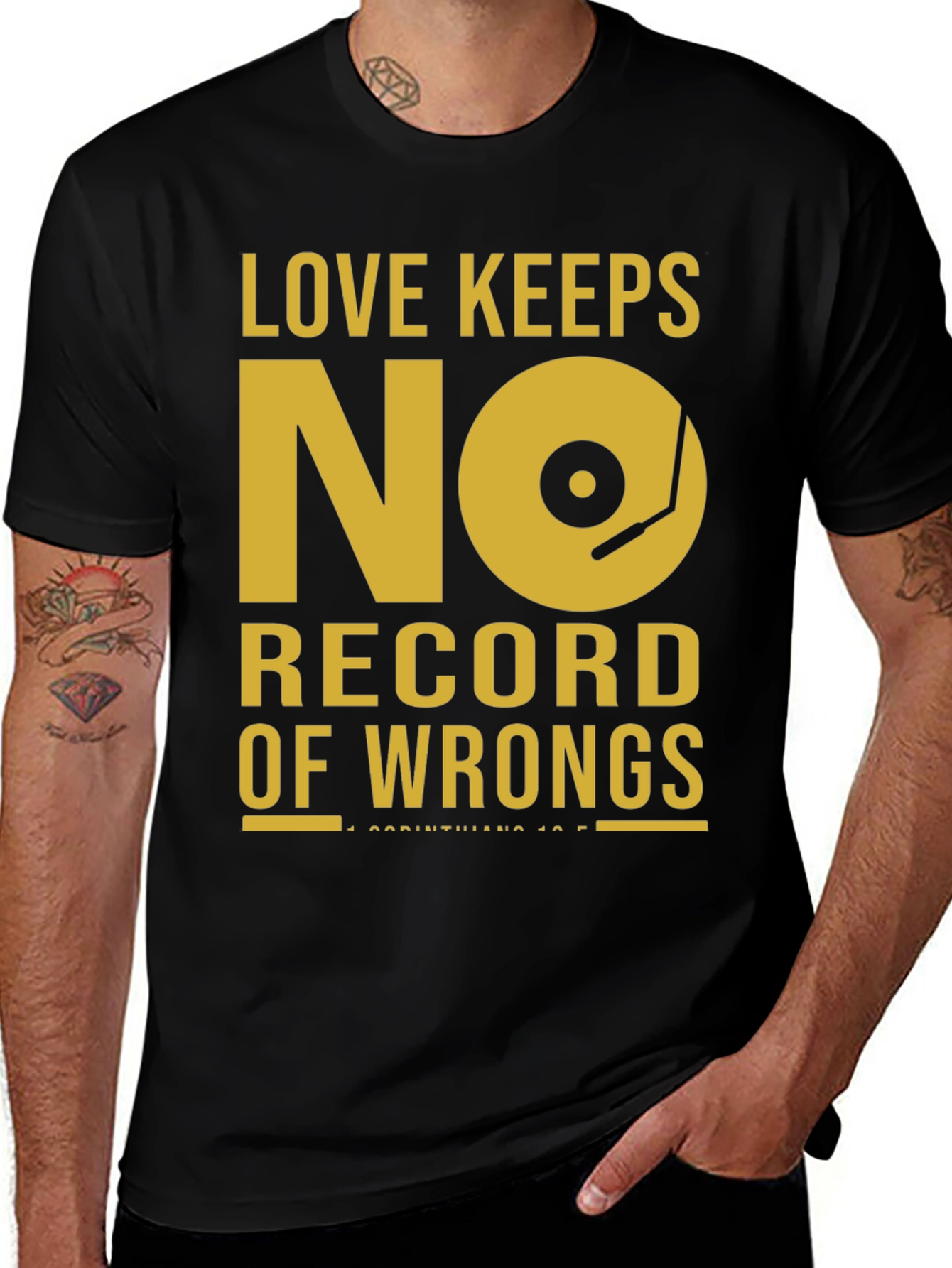 Variant 20 of Love Keeps No Record T-Shirt