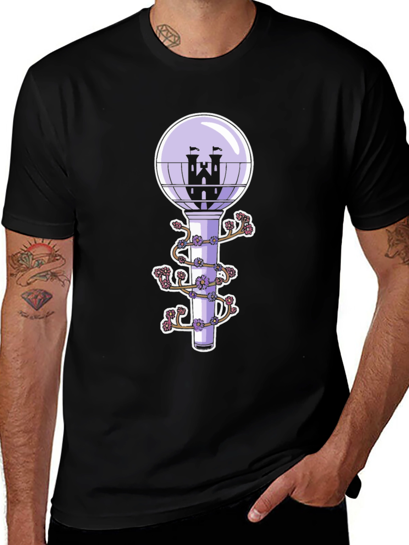 Variant 10 of Novelty Castle Light Bulb T-Shirt