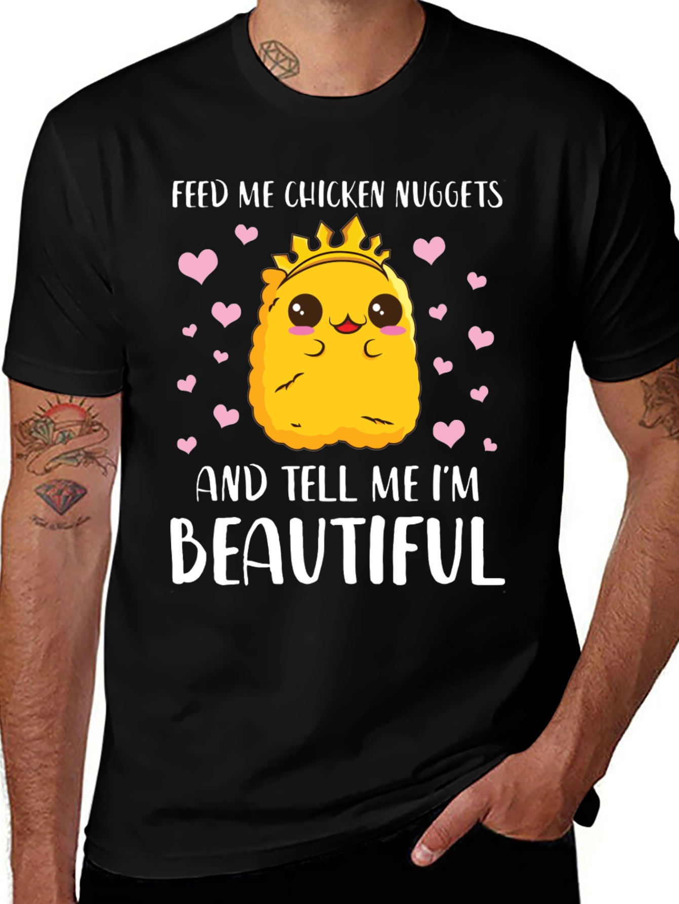 Feed Me Chicken Nuggets T-Shirt
