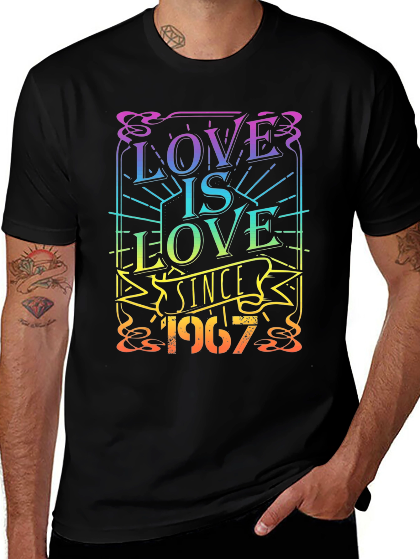 Variant 16 of Love is Love Since 1967 Pride T-Shirt
