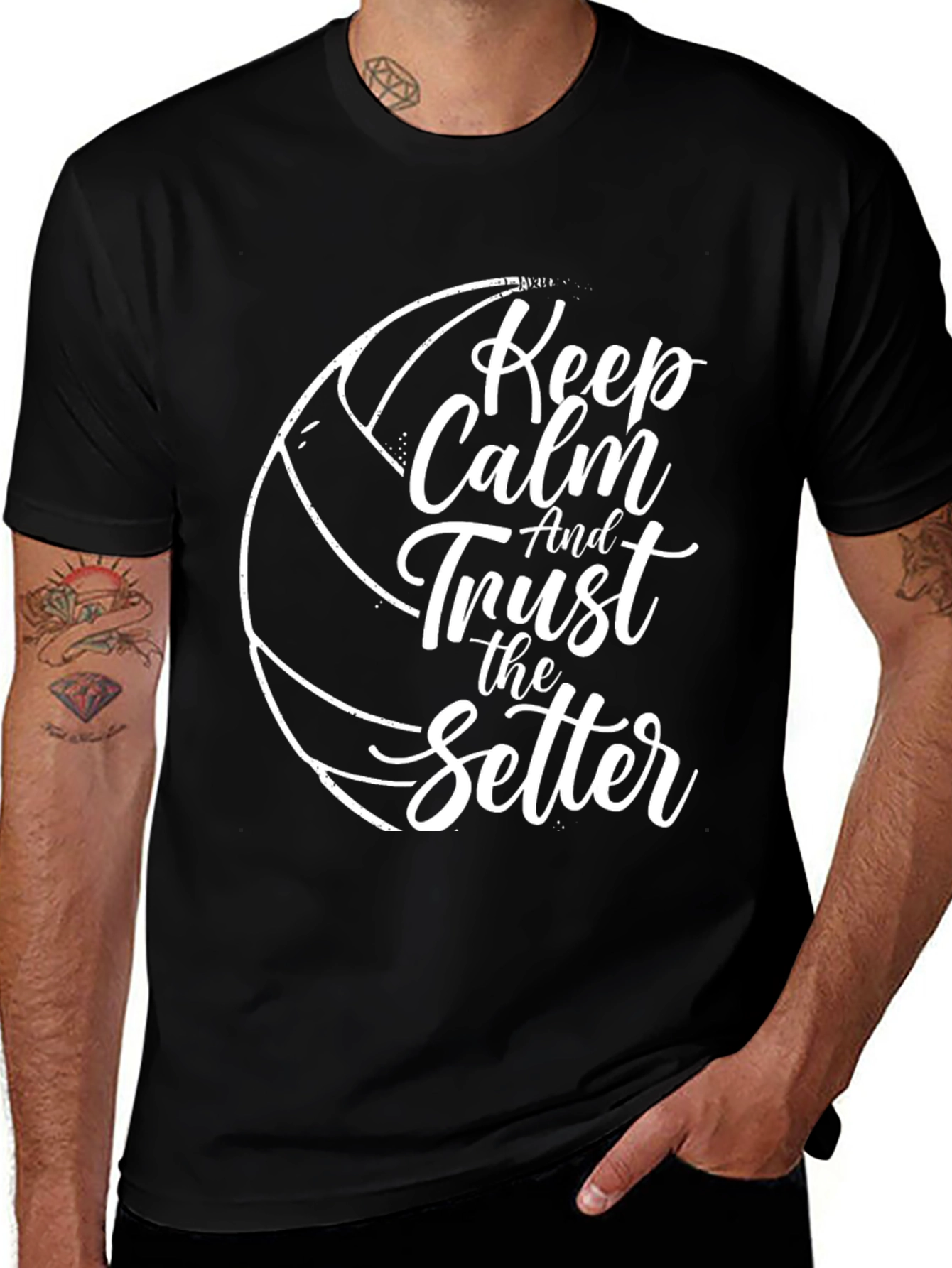 Keep Calm Setter Volleyball T-Shirt