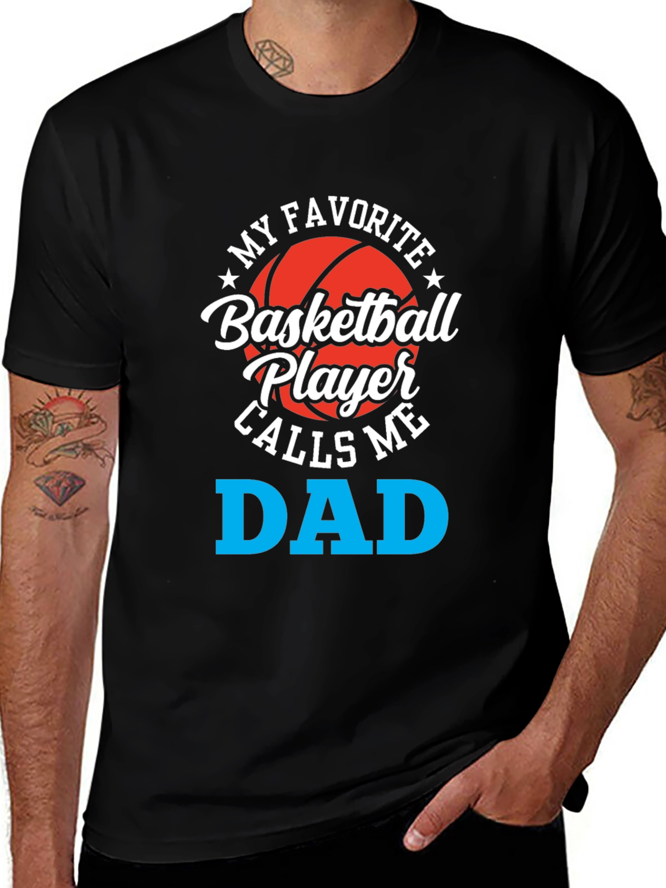 Variant 22 of Basketball Dad T-Shirt