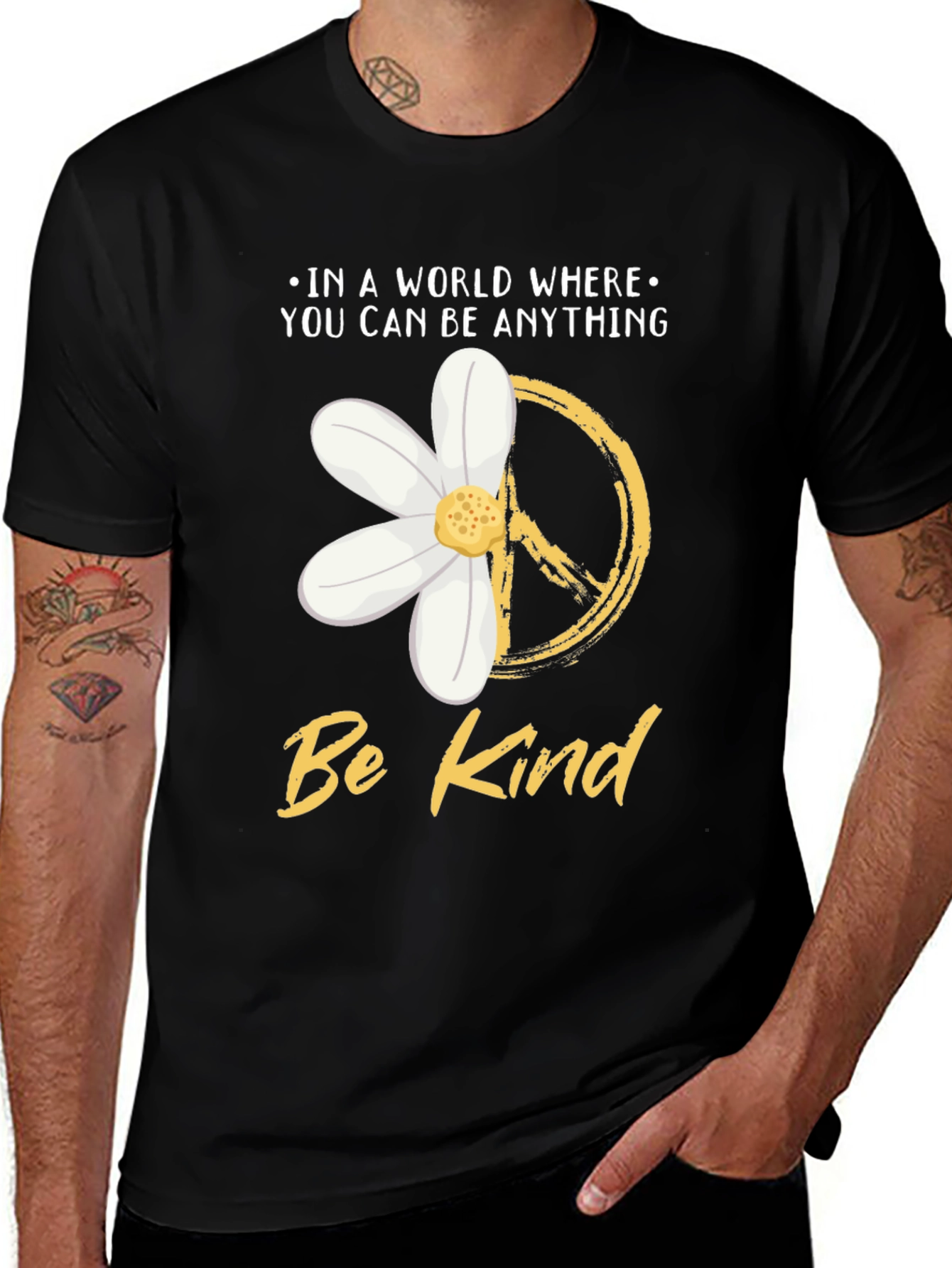 Variant 22 of Be Kind Hippie T-Shirt