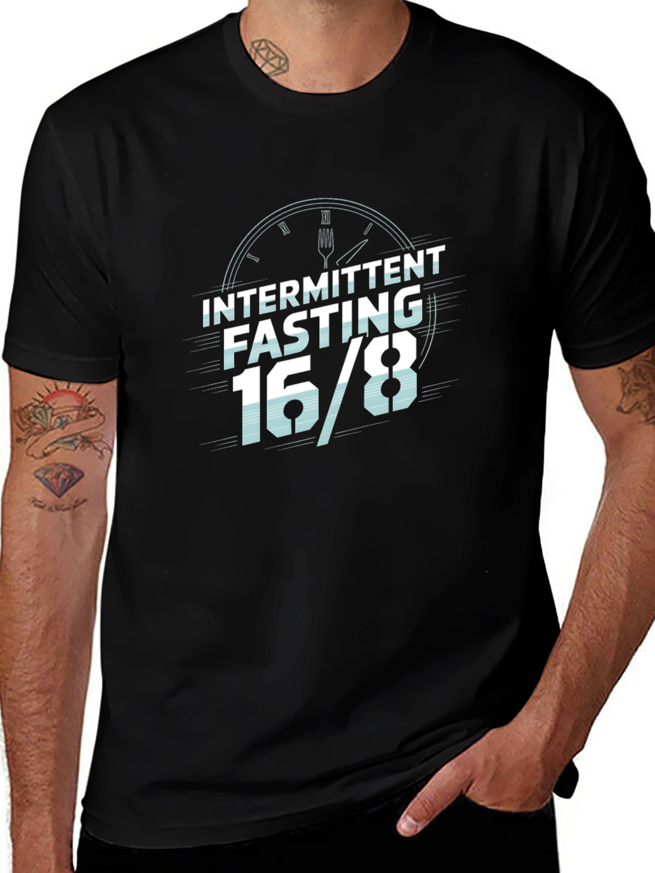 Intermittent Fasting 16/8 Graphic Tee