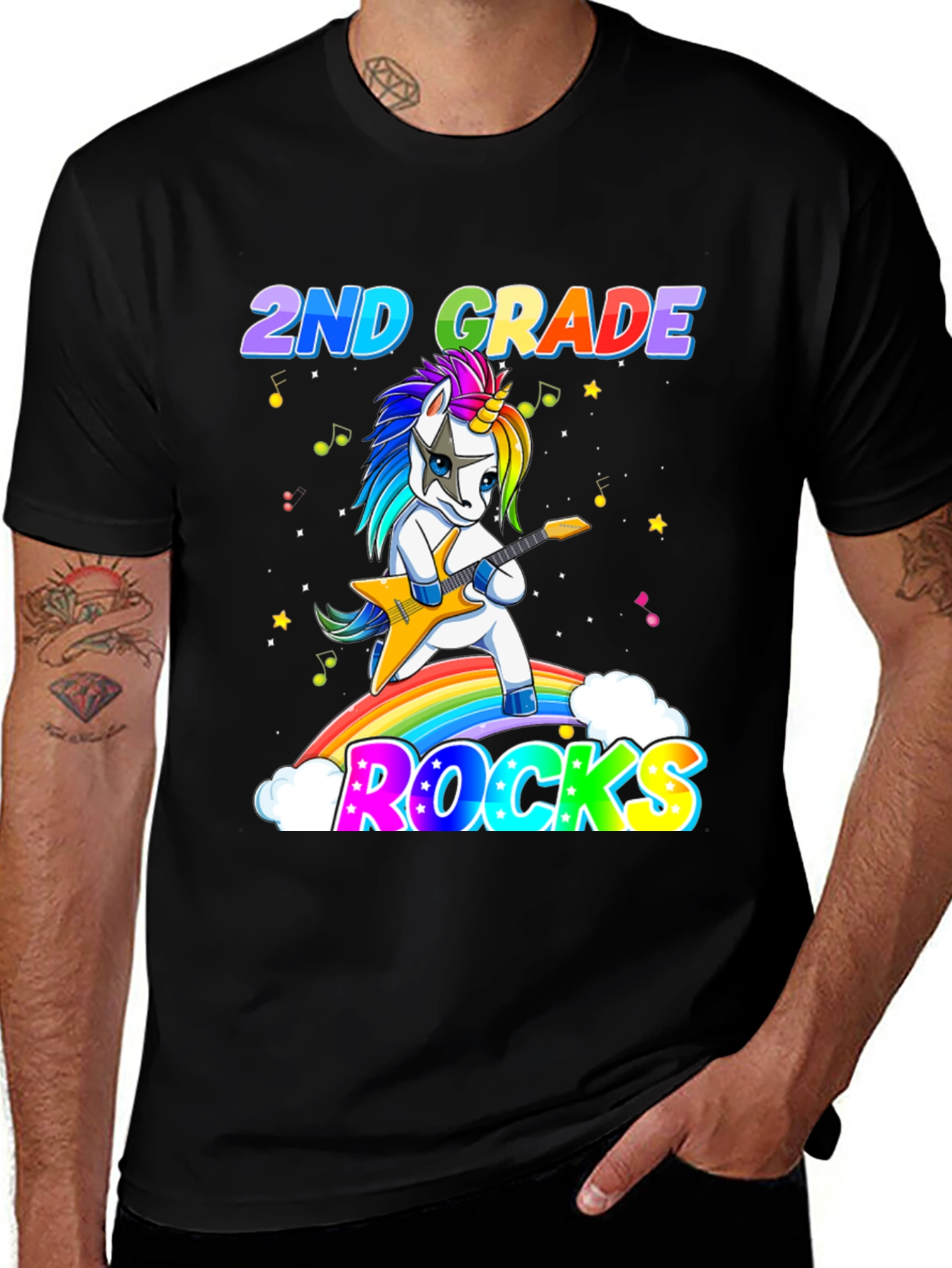 Variant 8 of 2nd Grade Unicorn Rocks T-Shirt