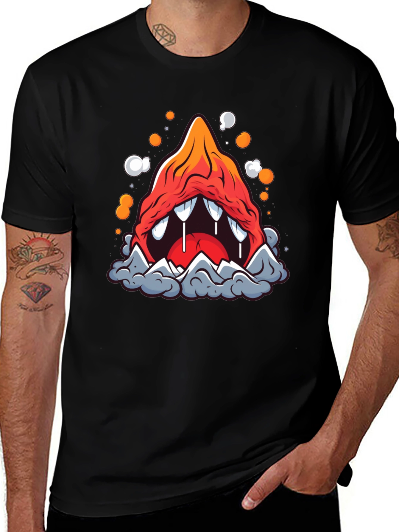 Variant 21 of Monster Mountain Graphic Tee