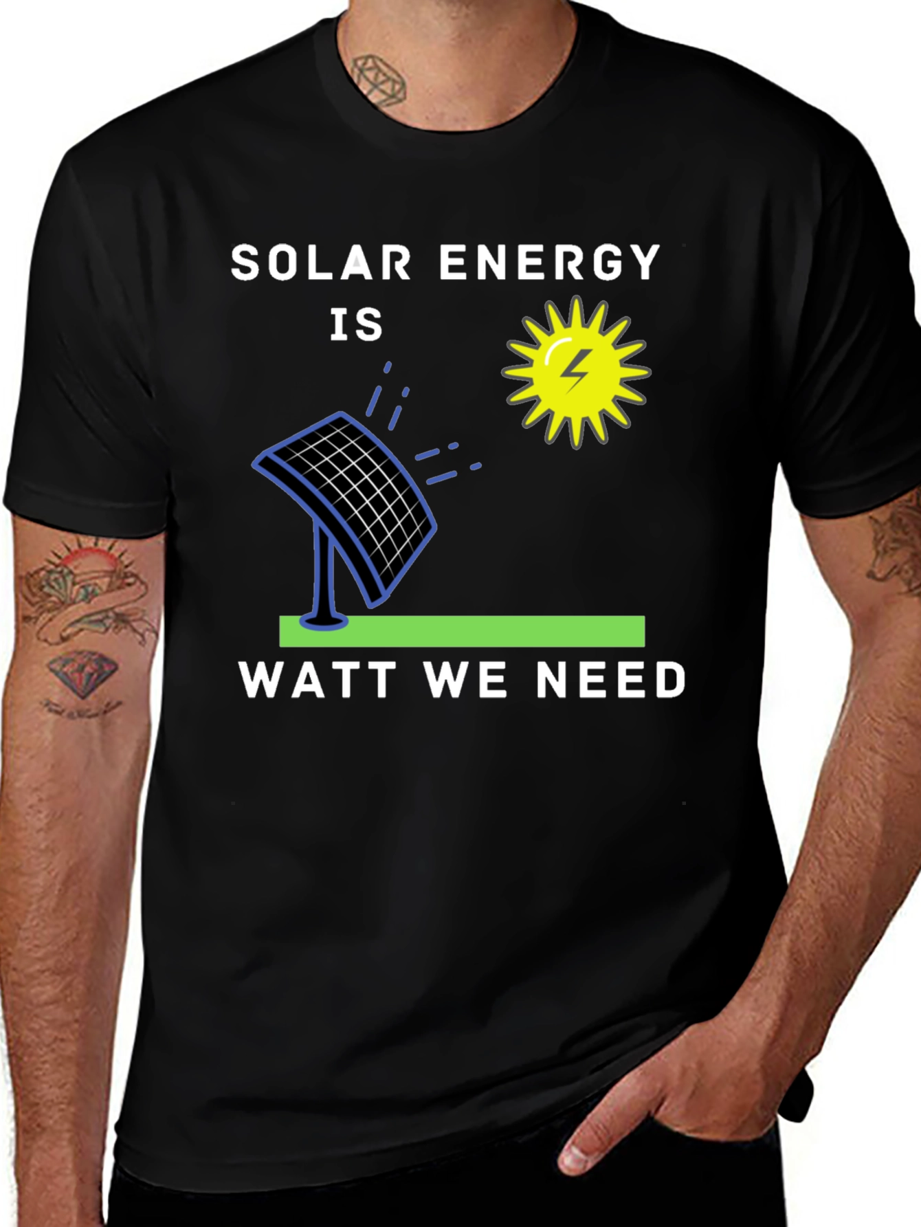 Variant 30 of Solar Energy T-Shirt - Watt We Need