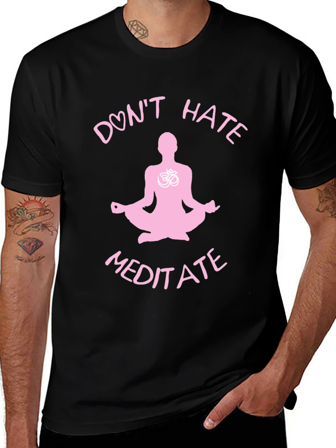 Variant 21 of Don't Hate Meditate T-Shirt