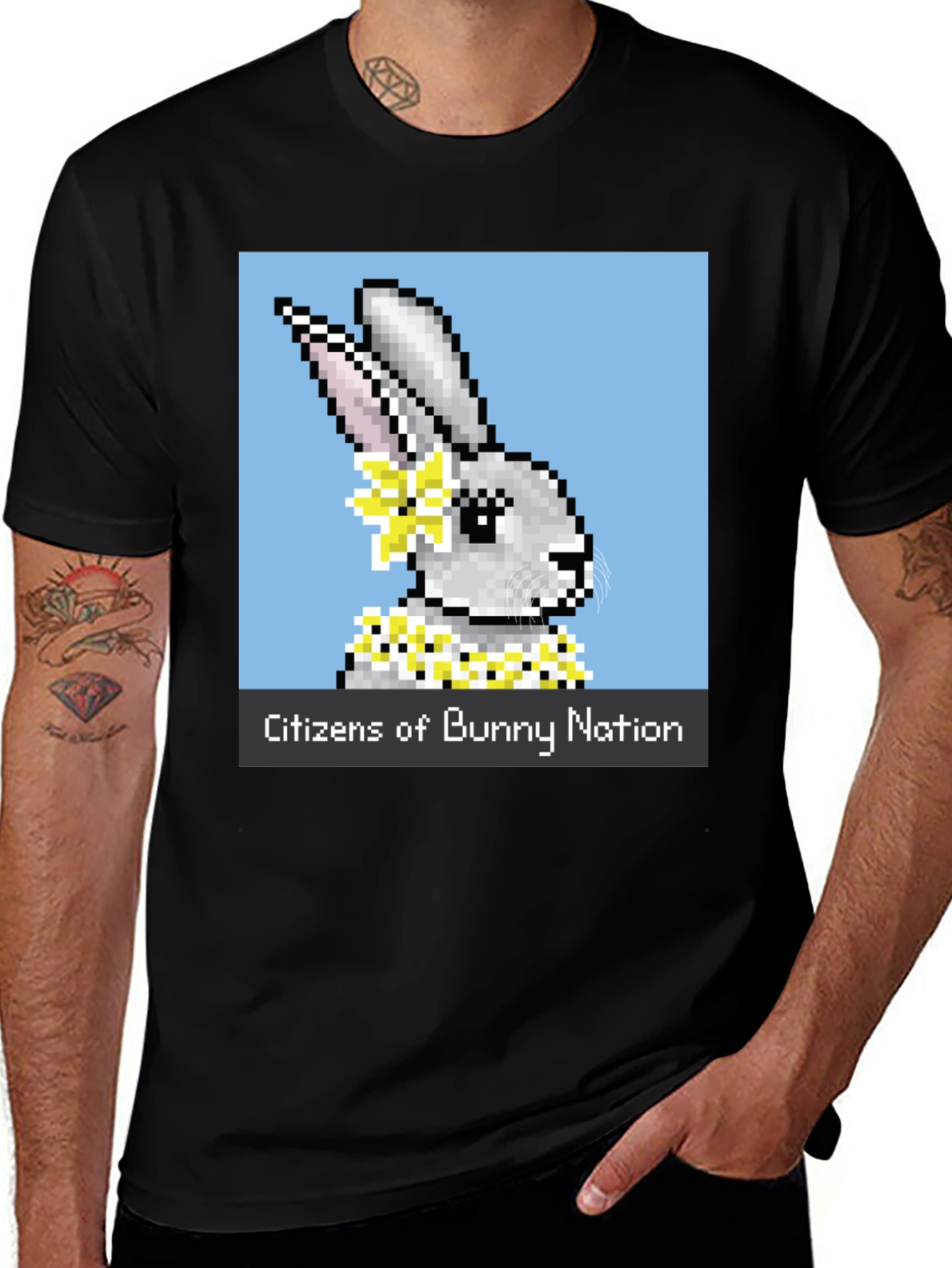Variant 10 of Citizens of Bunny Nation T-Shirt