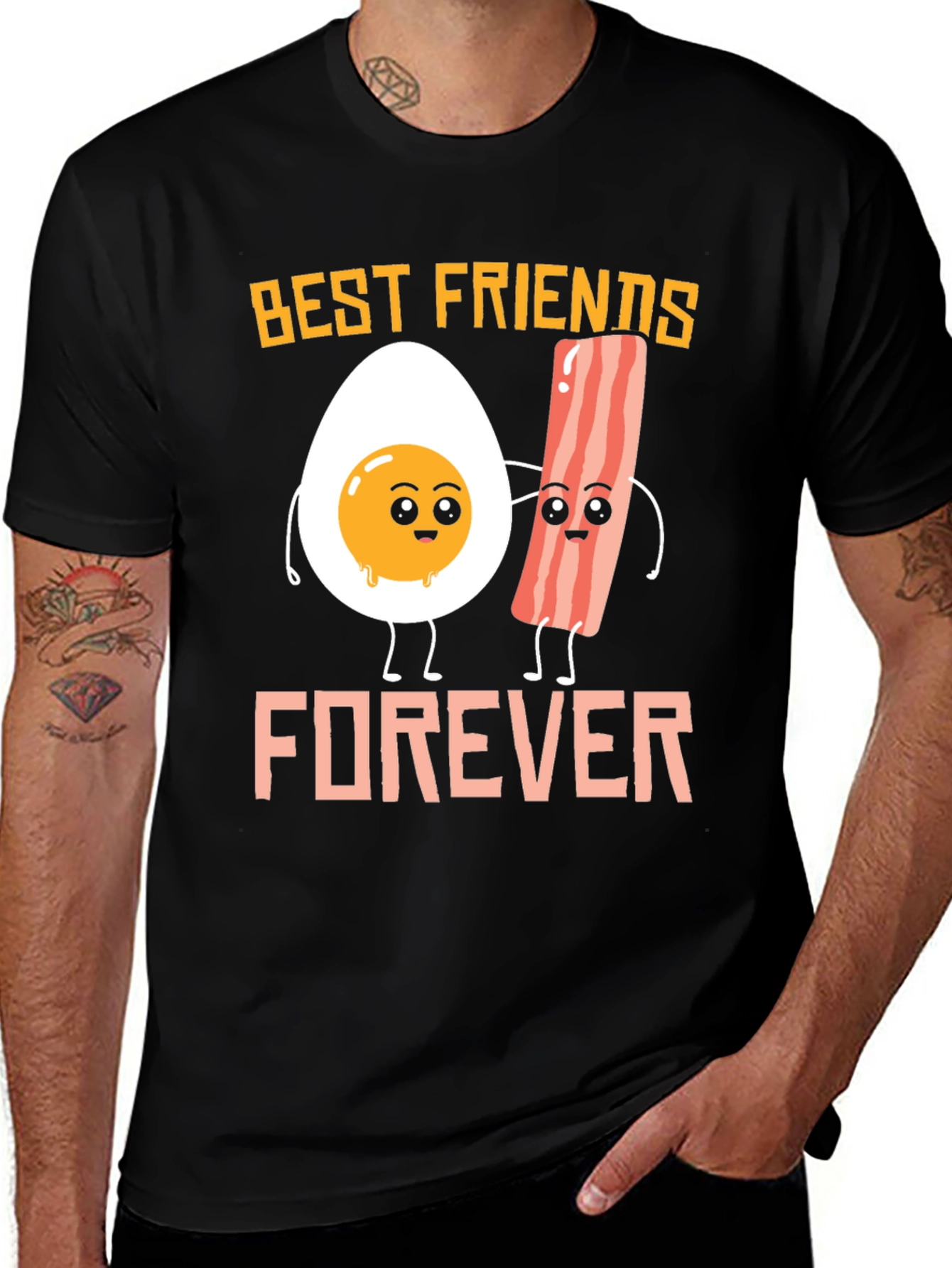 Variant 14 of Best Friends Forever: Egg & Bacon Graphic Tee