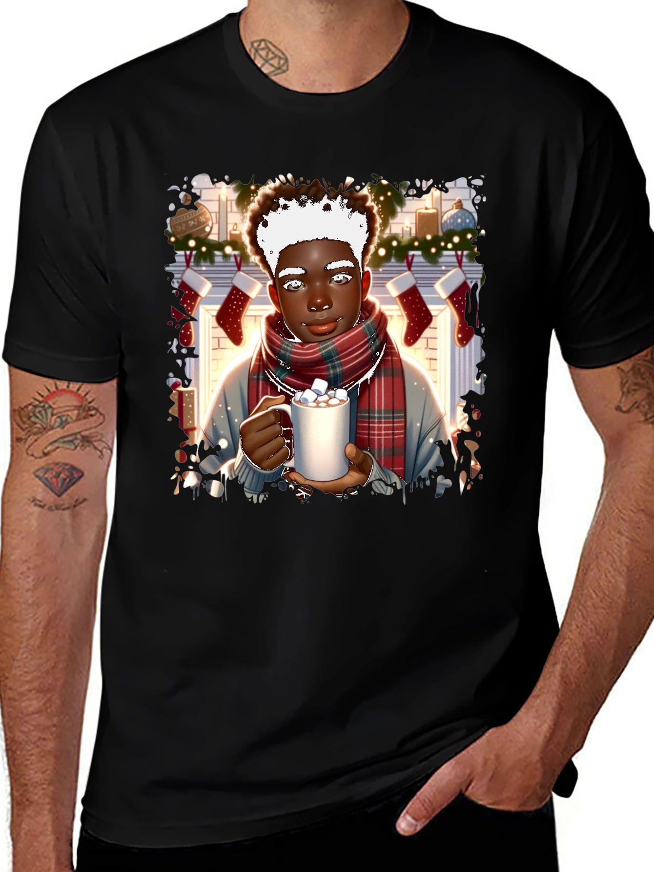 Cozy Christmas Cocoa T-Shirt