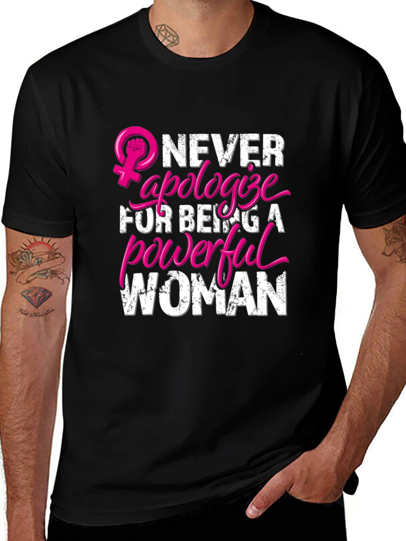 Variant 3 of Empowered Woman Graphic T-Shirt