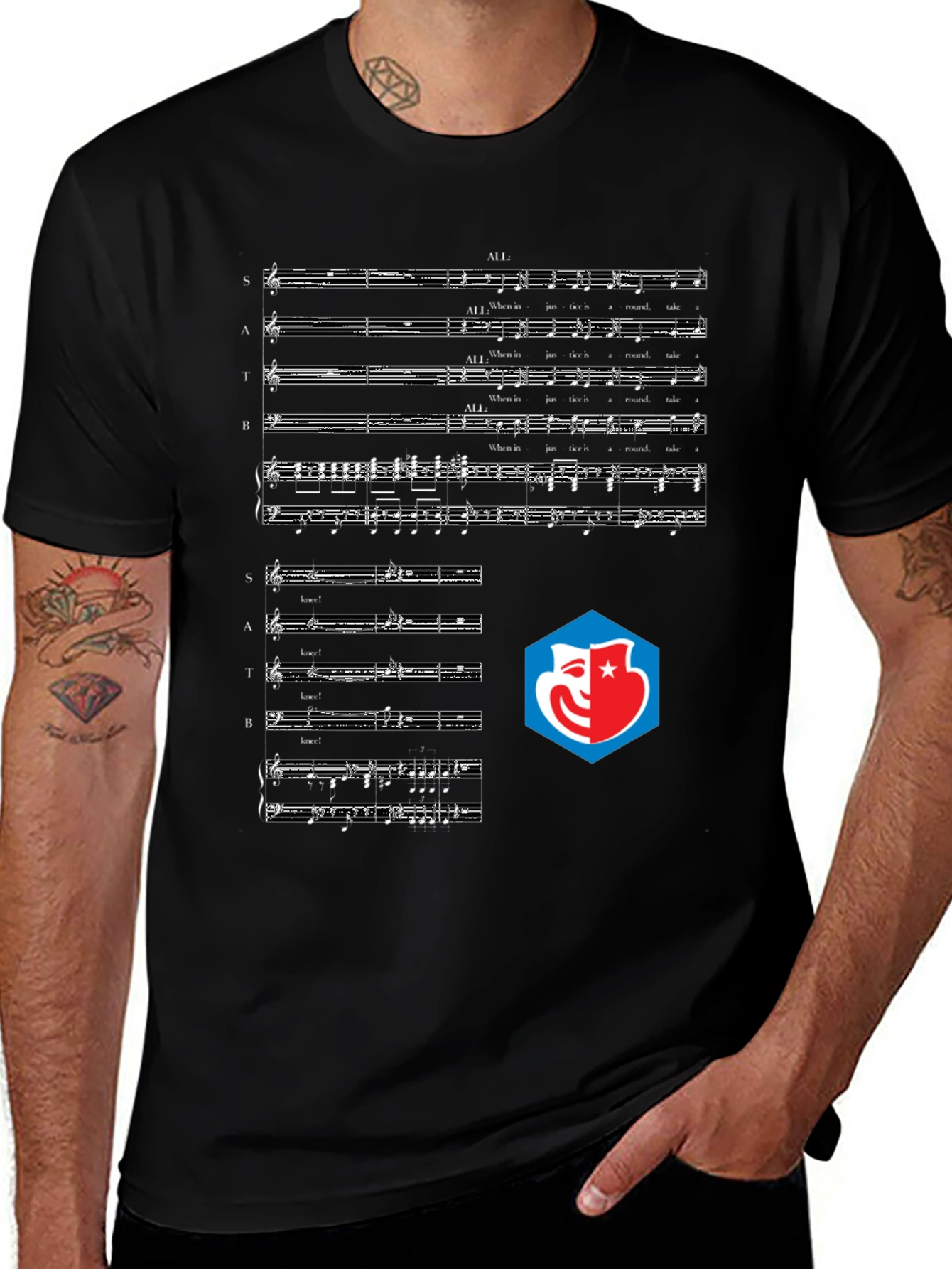 Musical Score T-Shirt