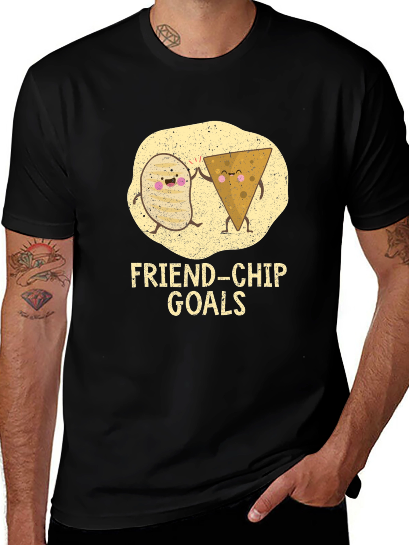 Variant 15 of Friend-Chip Goals Graphic T-Shirt