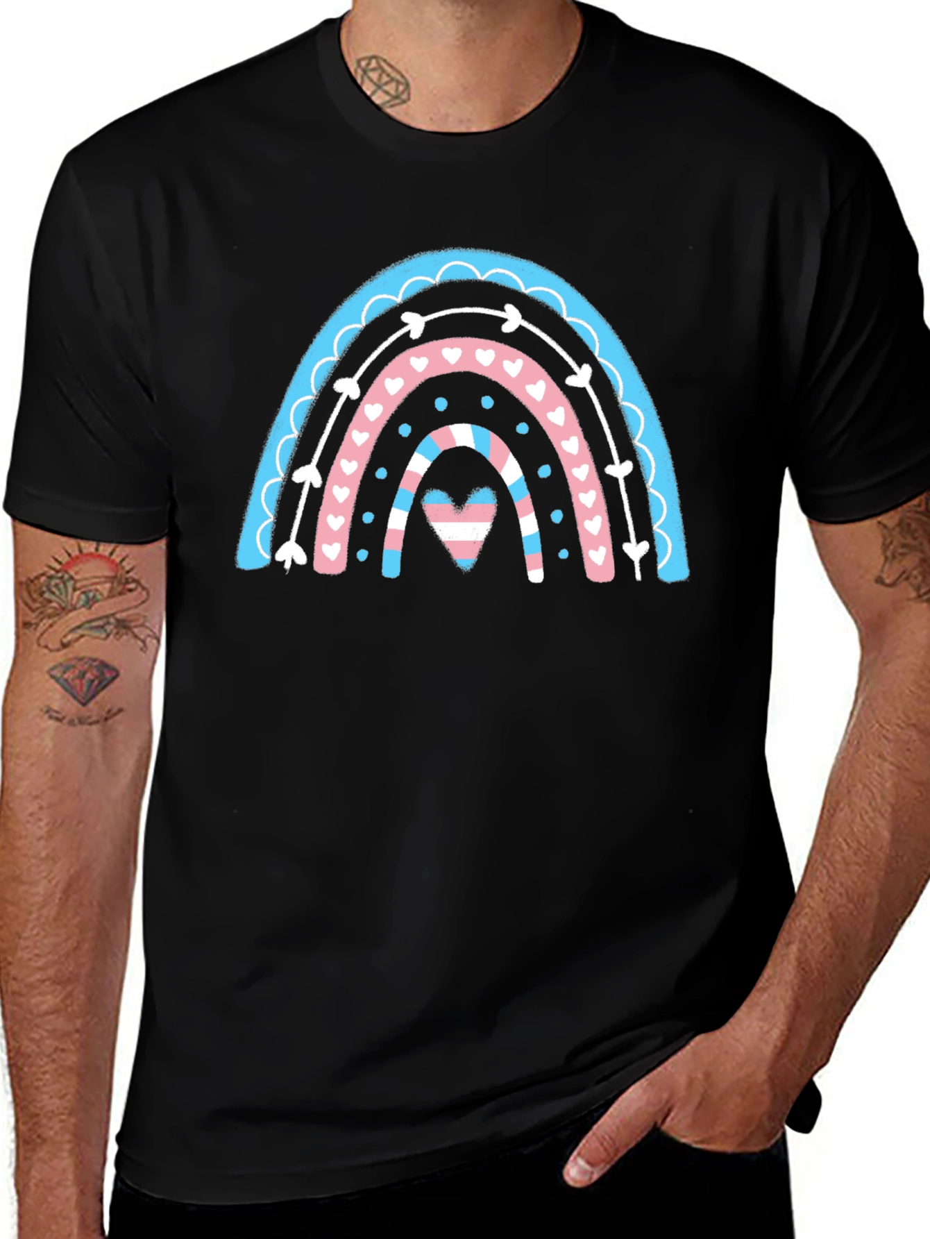 Variant 22 of Transgender Pride Rainbow T-Shirt