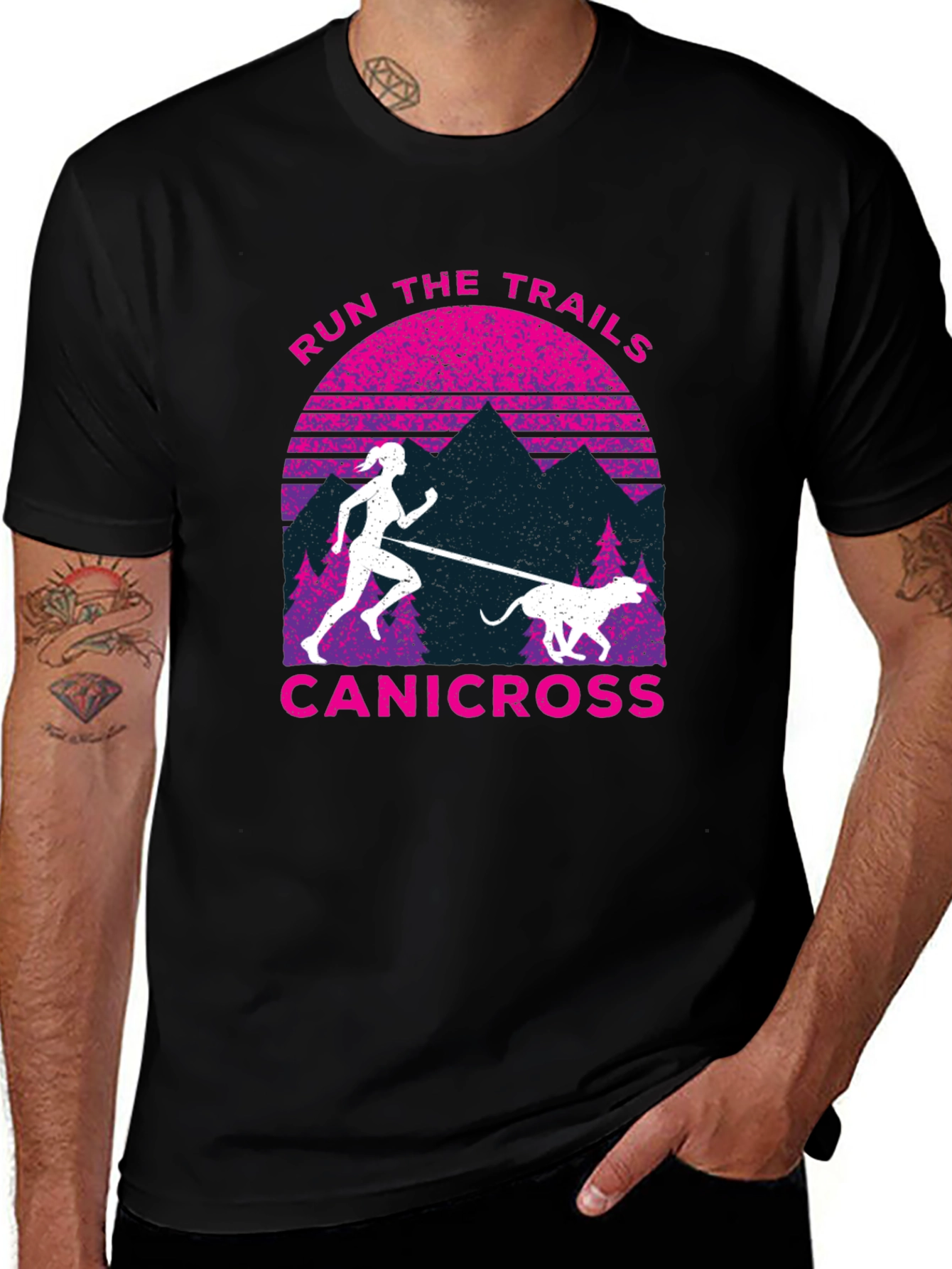 Run the Trails Canicross T-Shirt