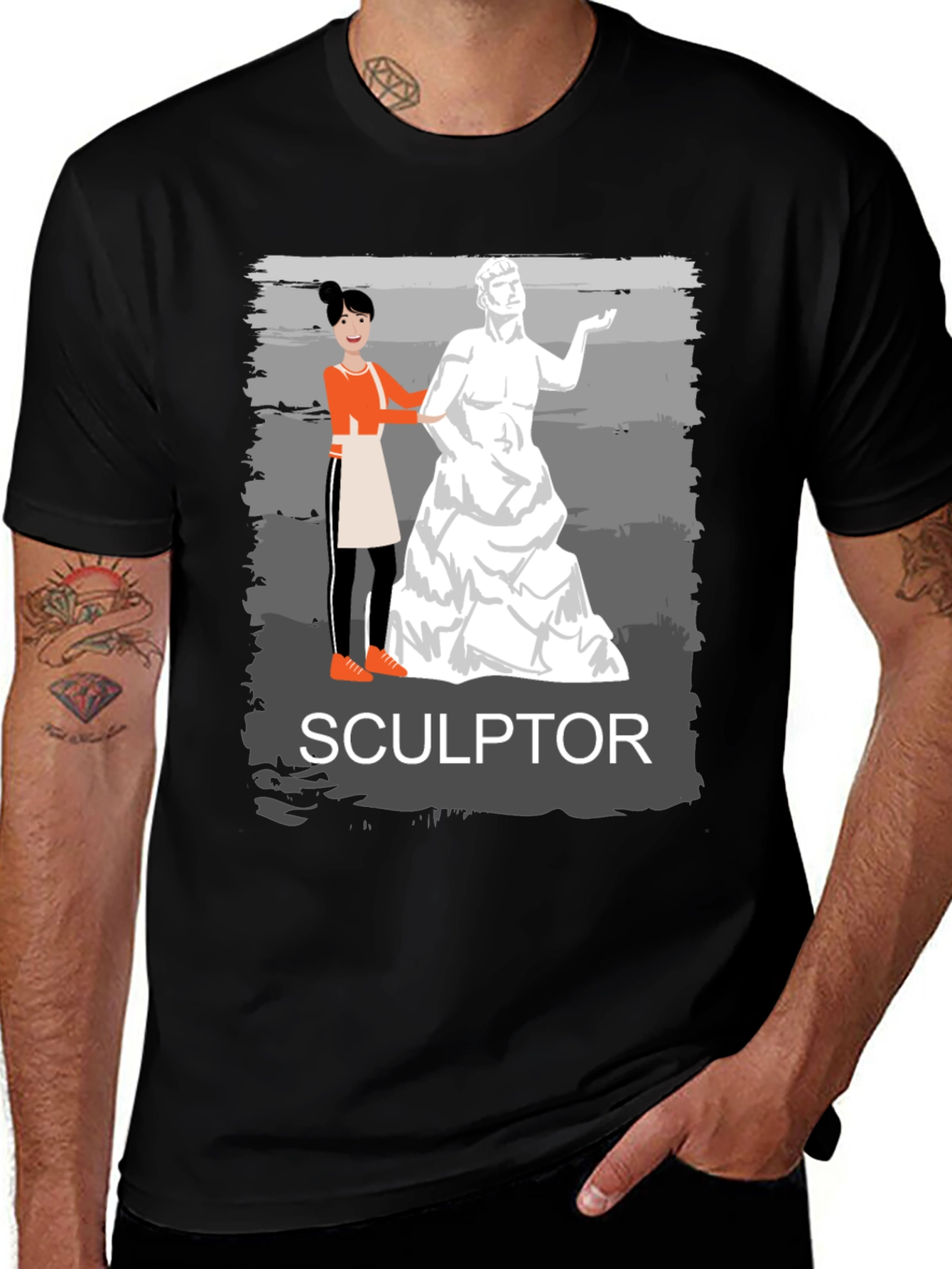 Variant 5 of Sculptor Graphic Tee