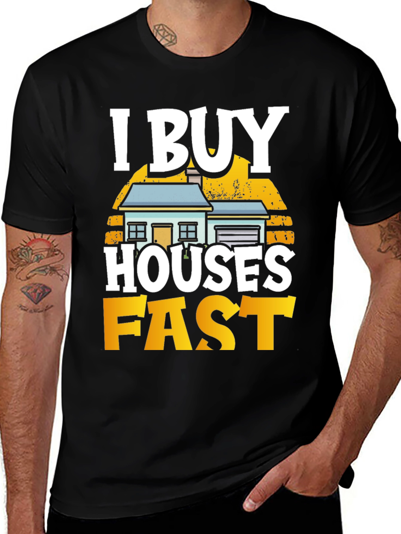 I Buy Houses Fast T-Shirt - Real Estate Investor Tee