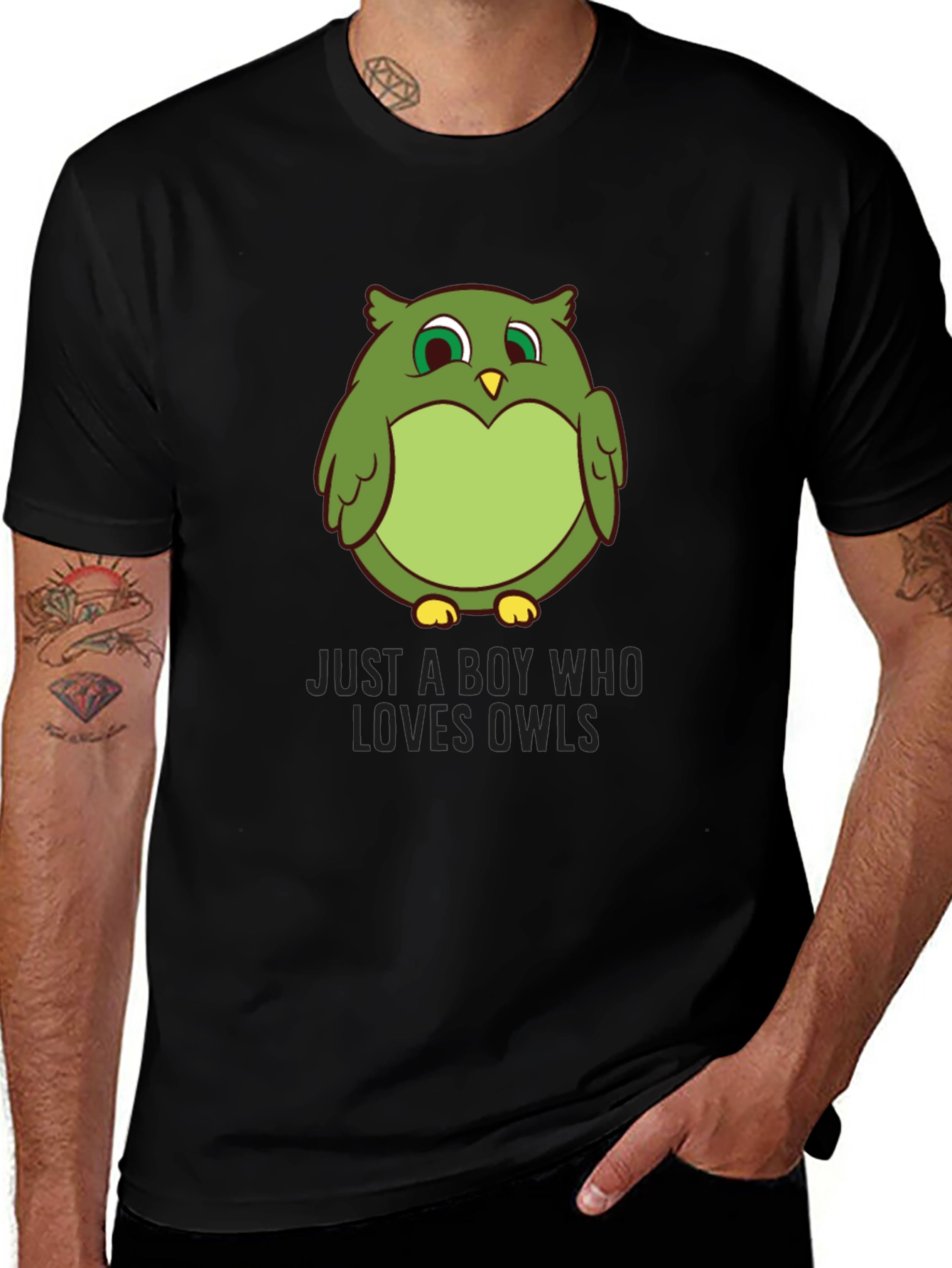 Variant 15 of Just A Boy Who Loves Owls T-Shirt