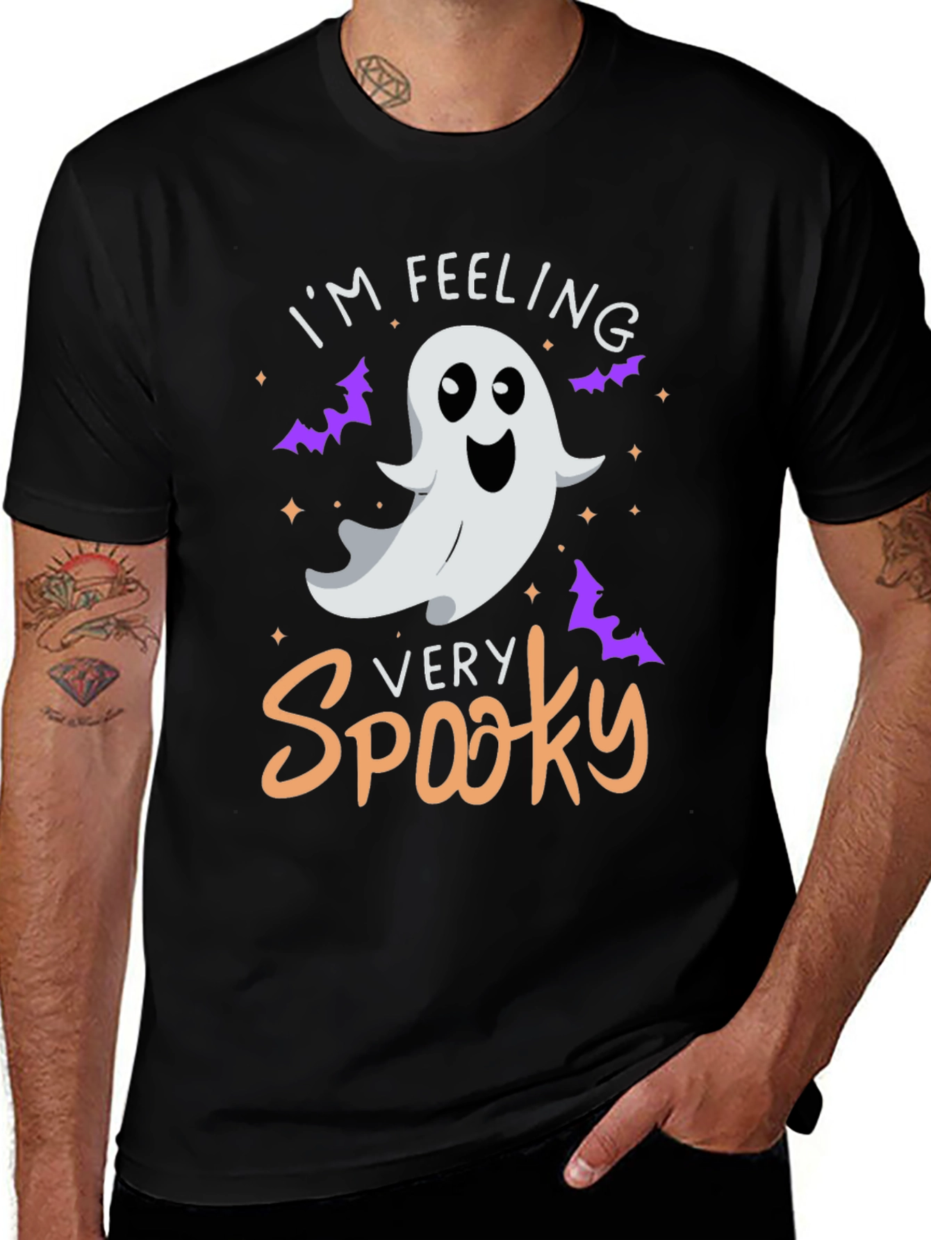 Variant 3 of Spooky Season Ghost T-Shirt