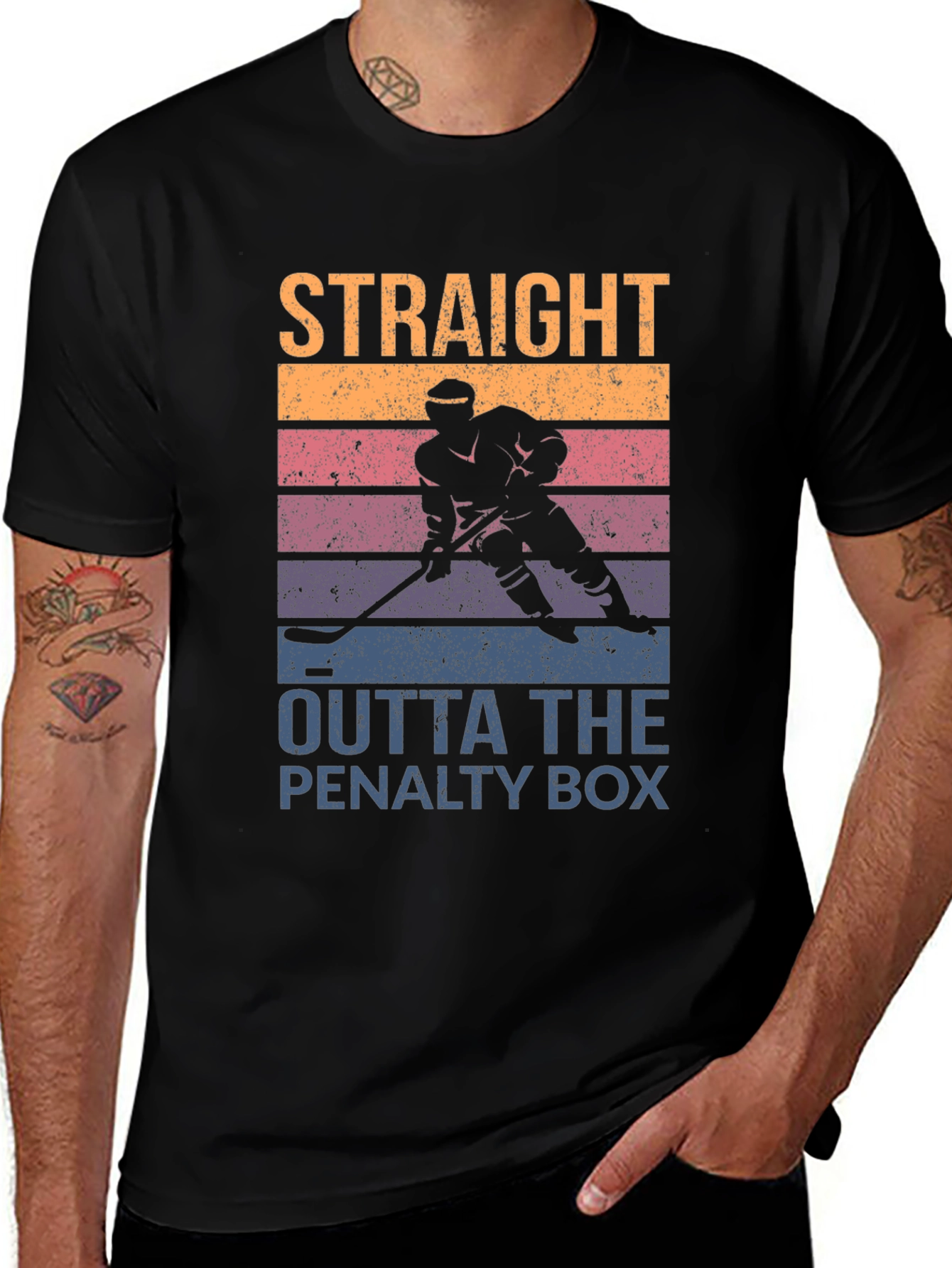 Variant 14 of Straight Outta The Penalty Box T-Shirt