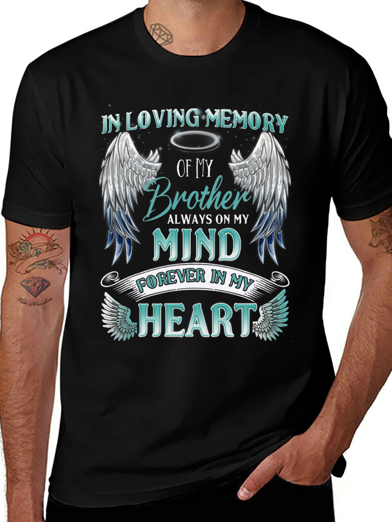 Variant 6 of In Loving Memory Brother Graphic T-Shirt