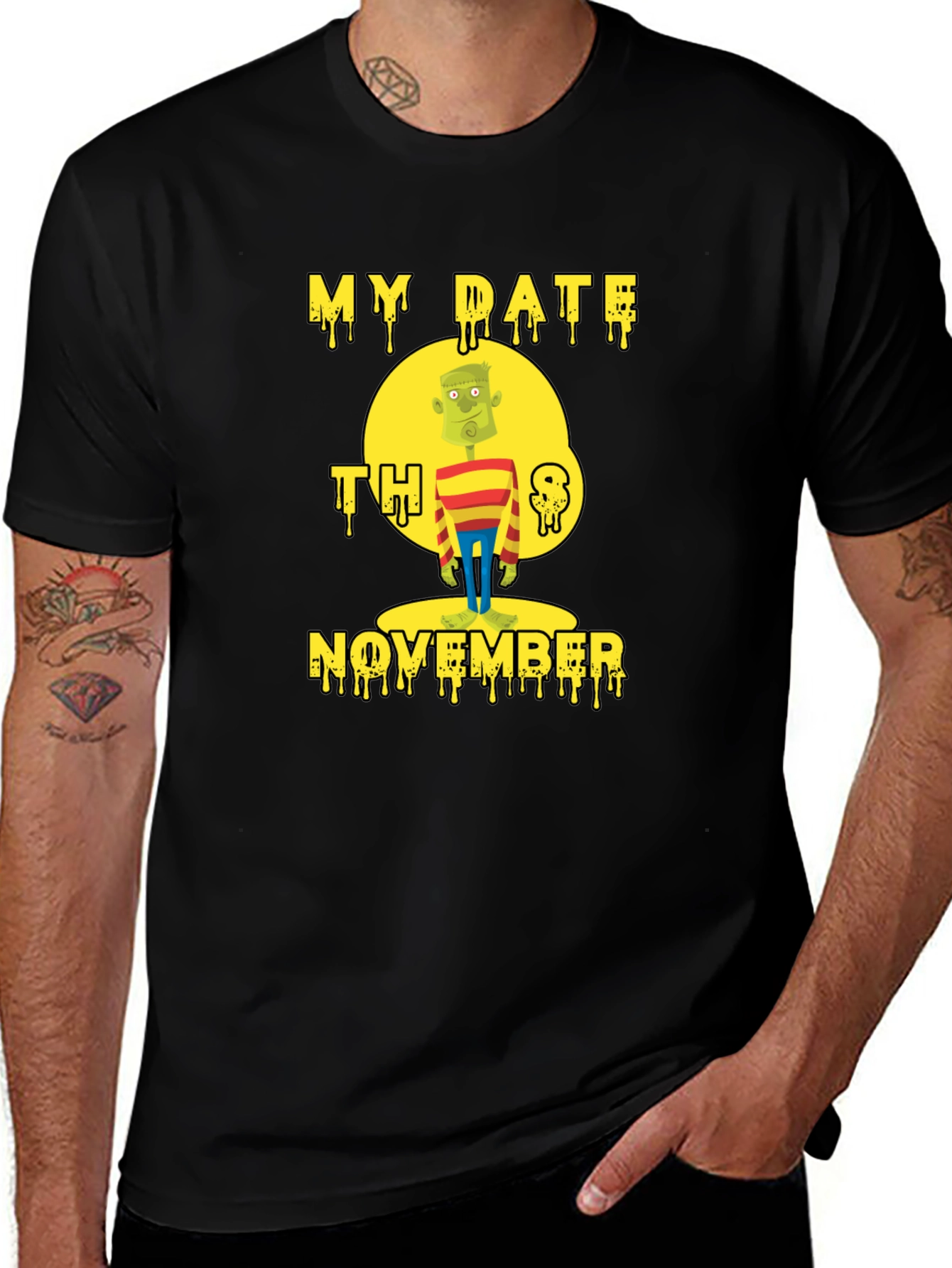 Variant 22 of Zombie Date T-Shirt - November