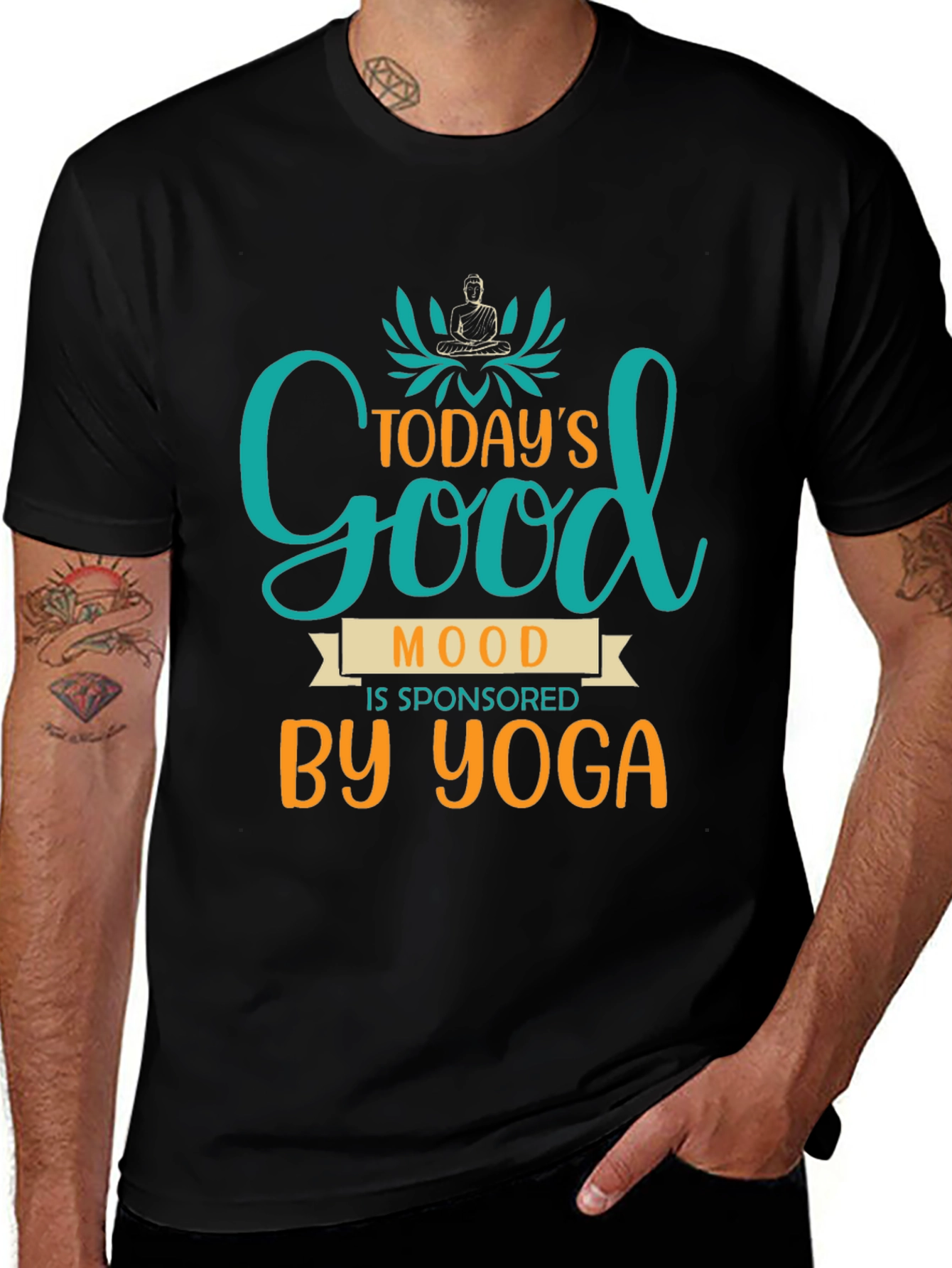 Variant 15 of Today's Good Mood Yoga T-Shirt